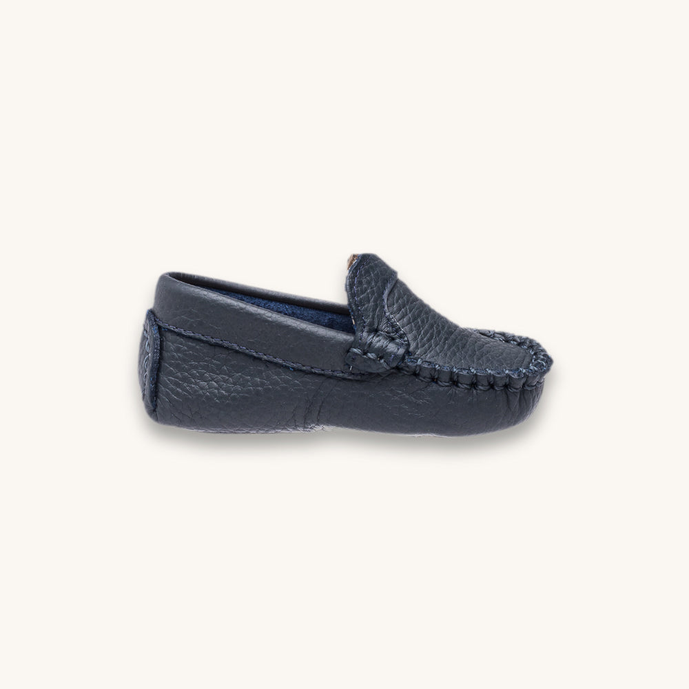 Moccasin For Baby Navy