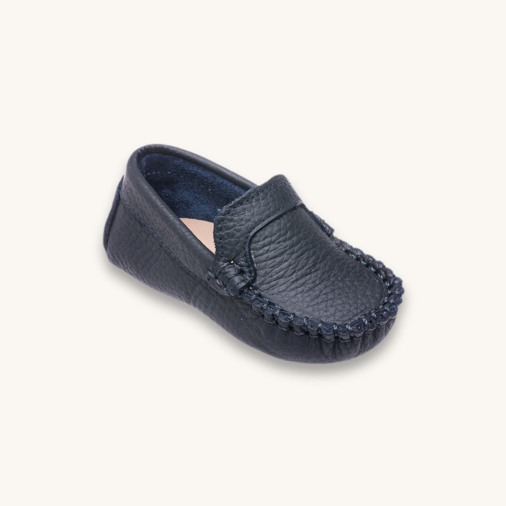 Moccasin For Baby Navy