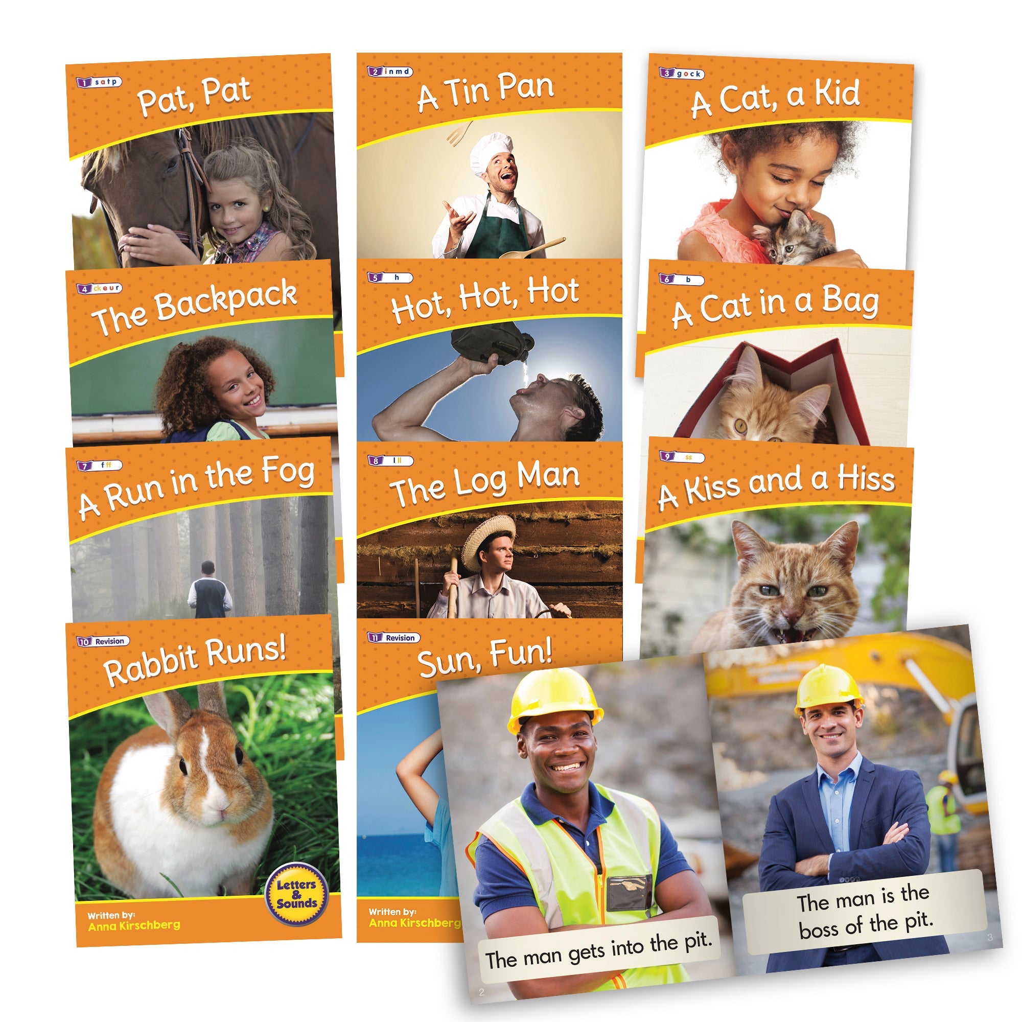 Letters & Sounds Phase 2 Set 2 Non-fiction - 6 Pack