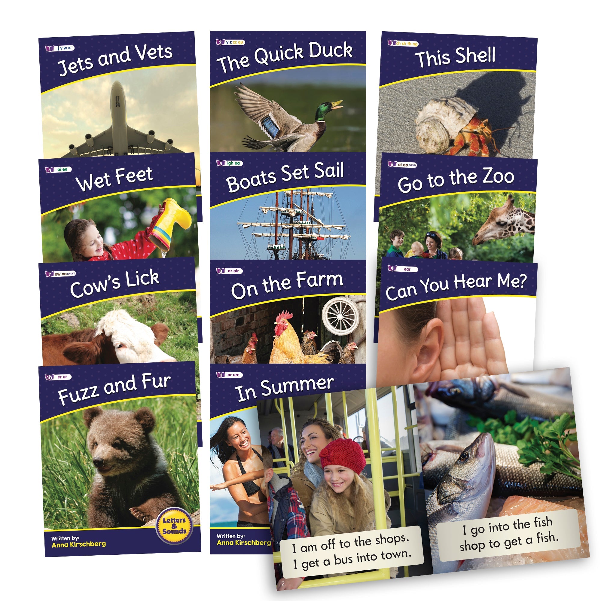 Letters & Sounds Phase 3 Set 2 Non-fiction - 6 Pack
