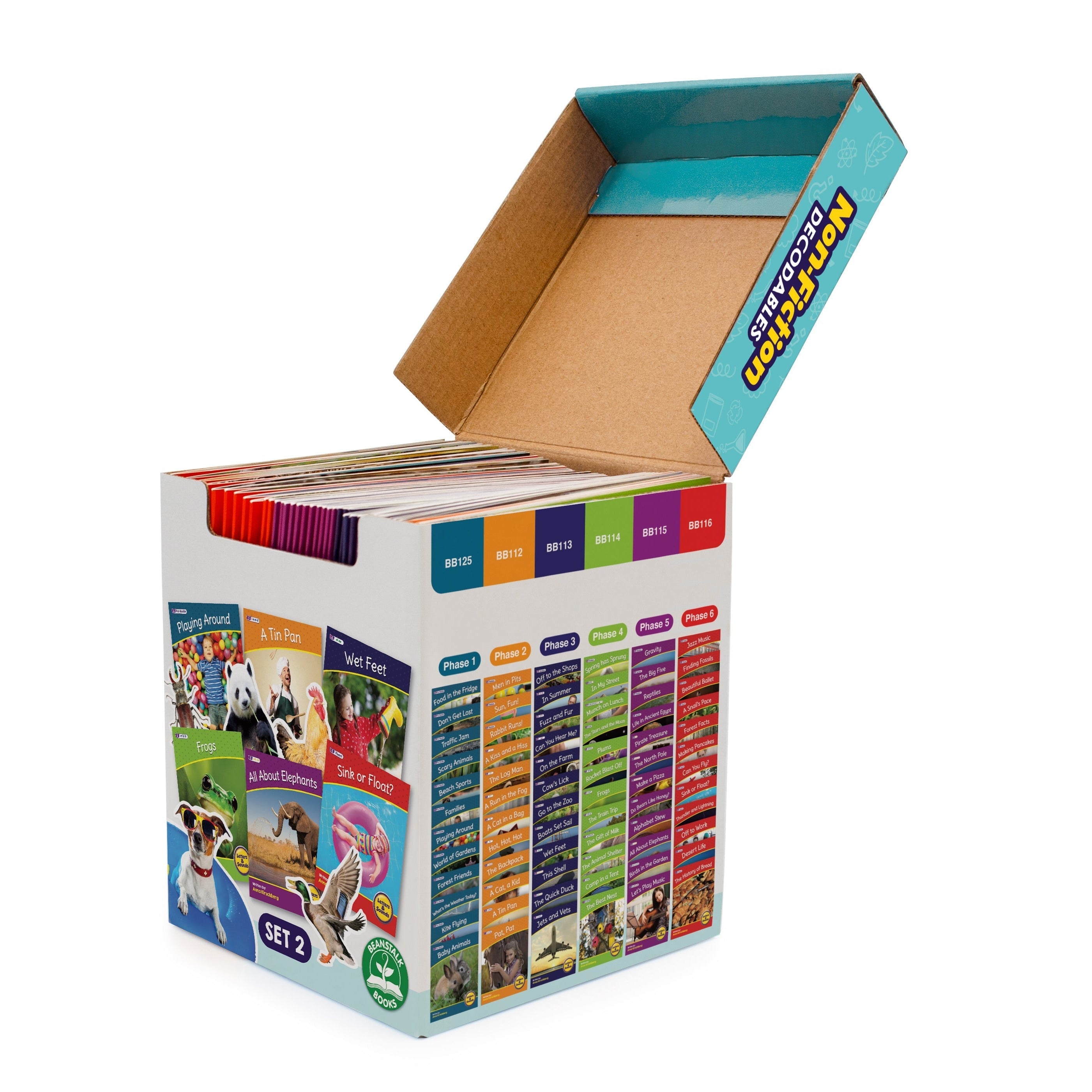 Letters & Sounds Set 2 Non-fiction Boxed Set