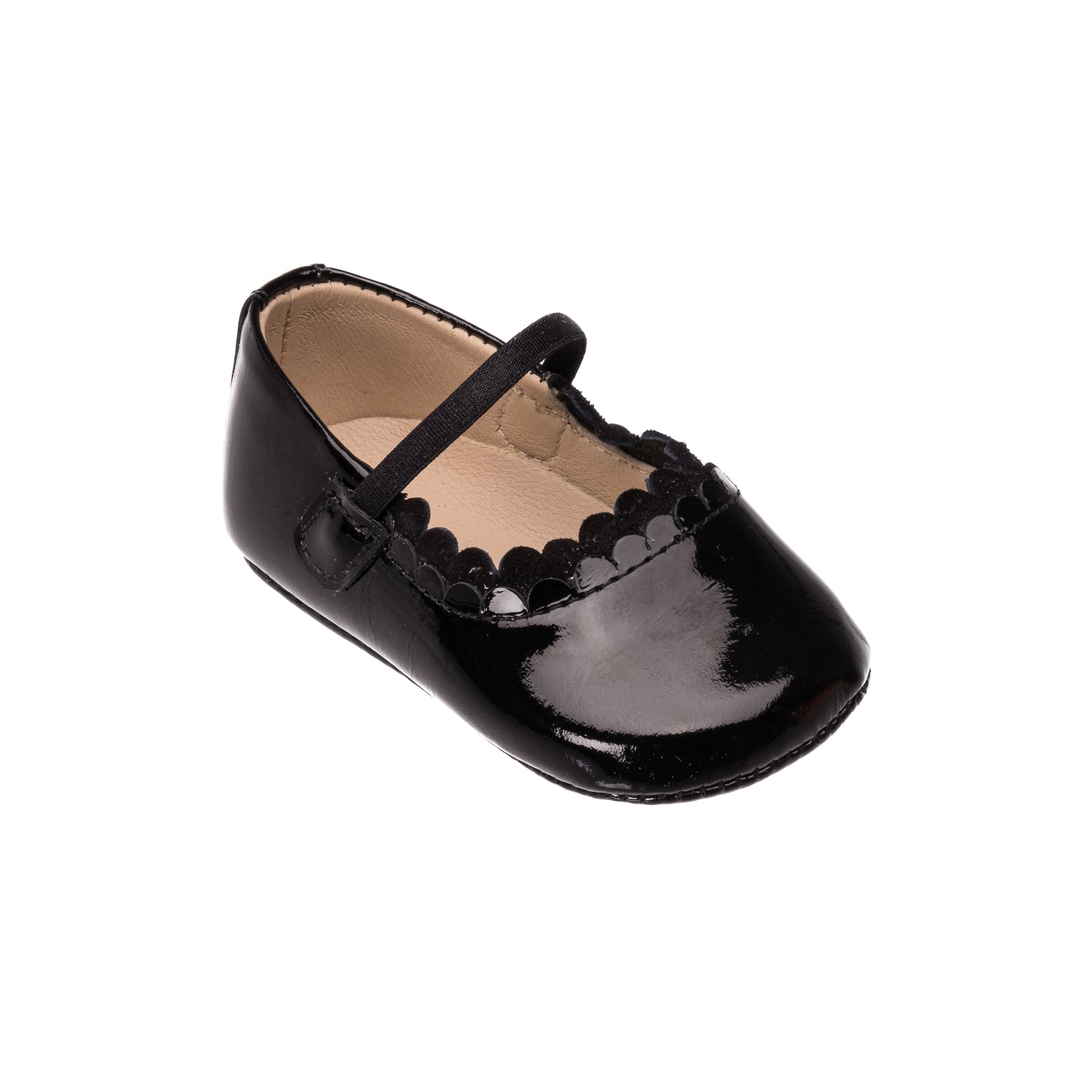 Ava Baby Ballet Patent Black