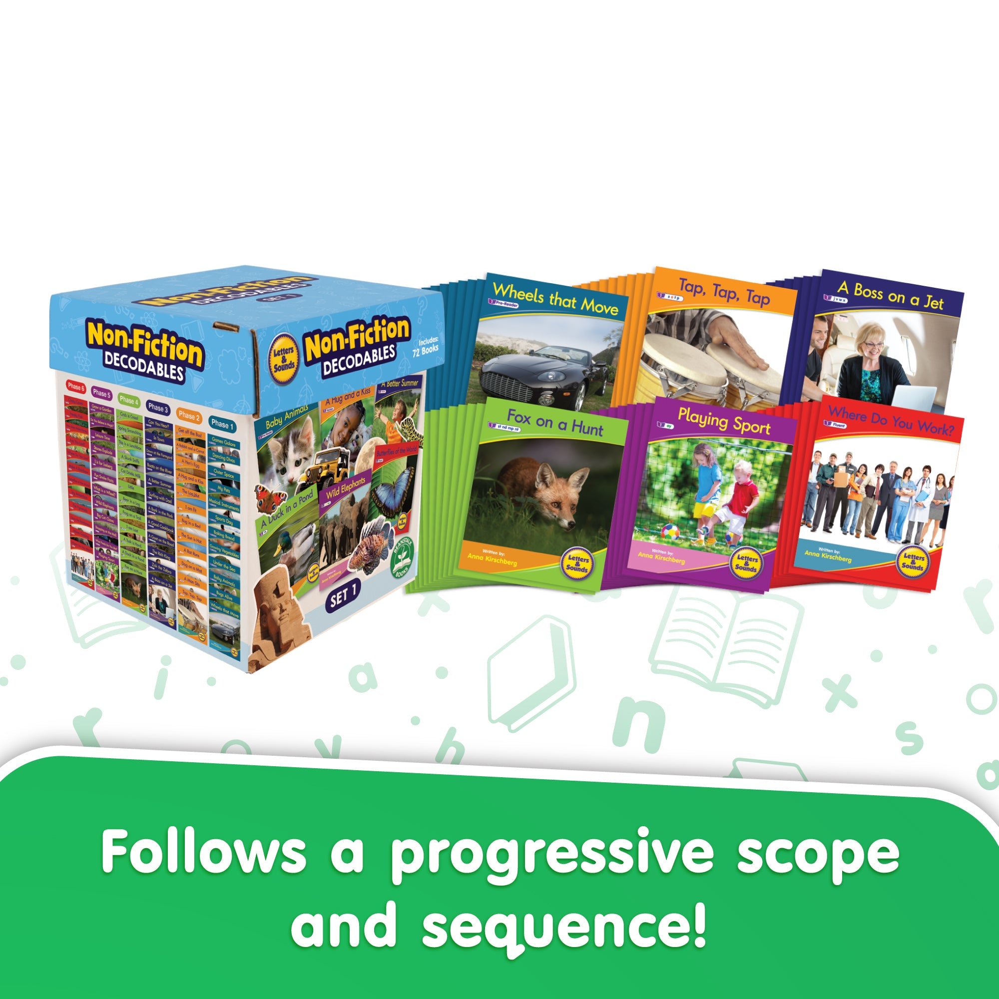 Letters & Sounds Set 1 Non-fiction Boxed Set