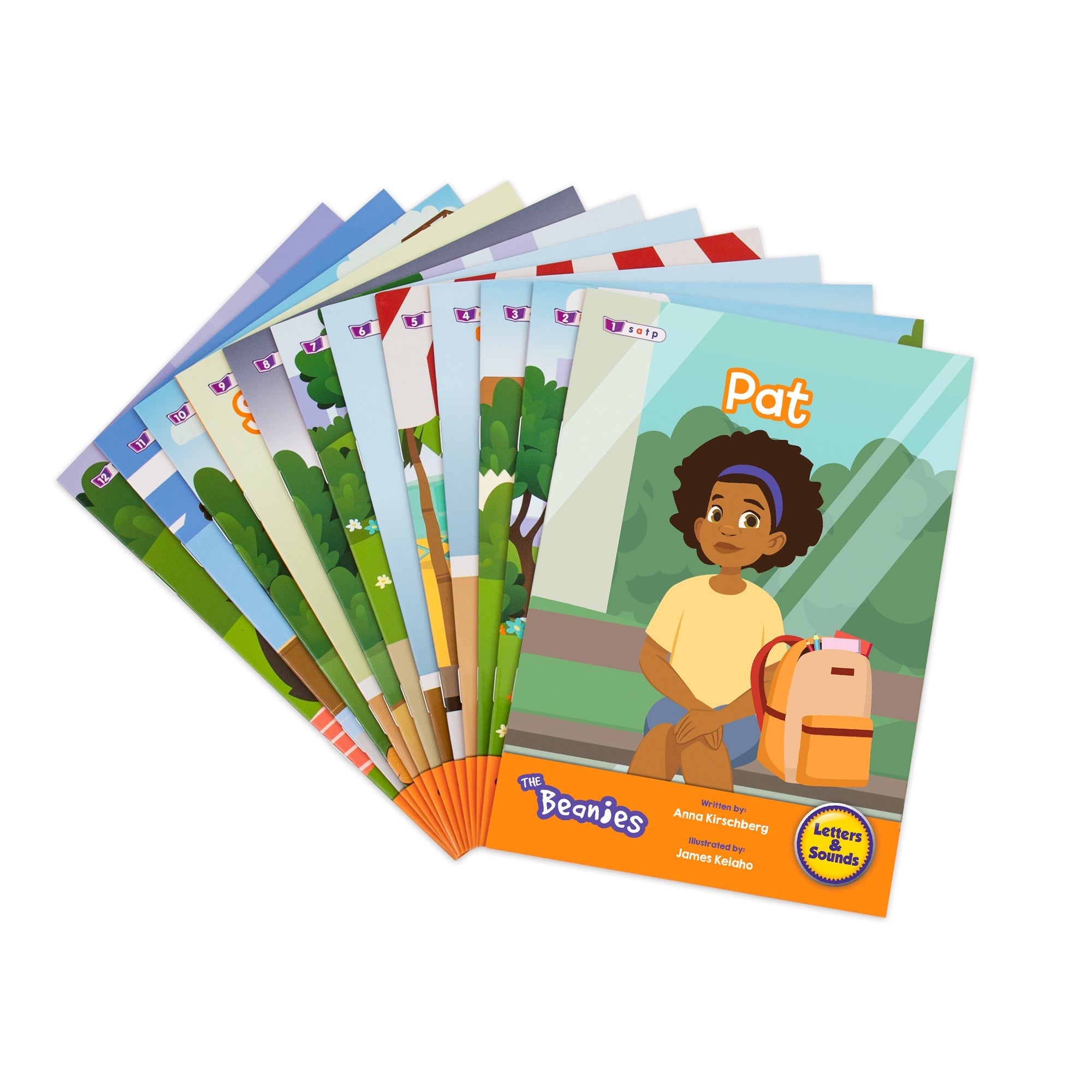 The Beanies Hilo Set 1 Decodable Readers - Letter Sounds (phase 2)