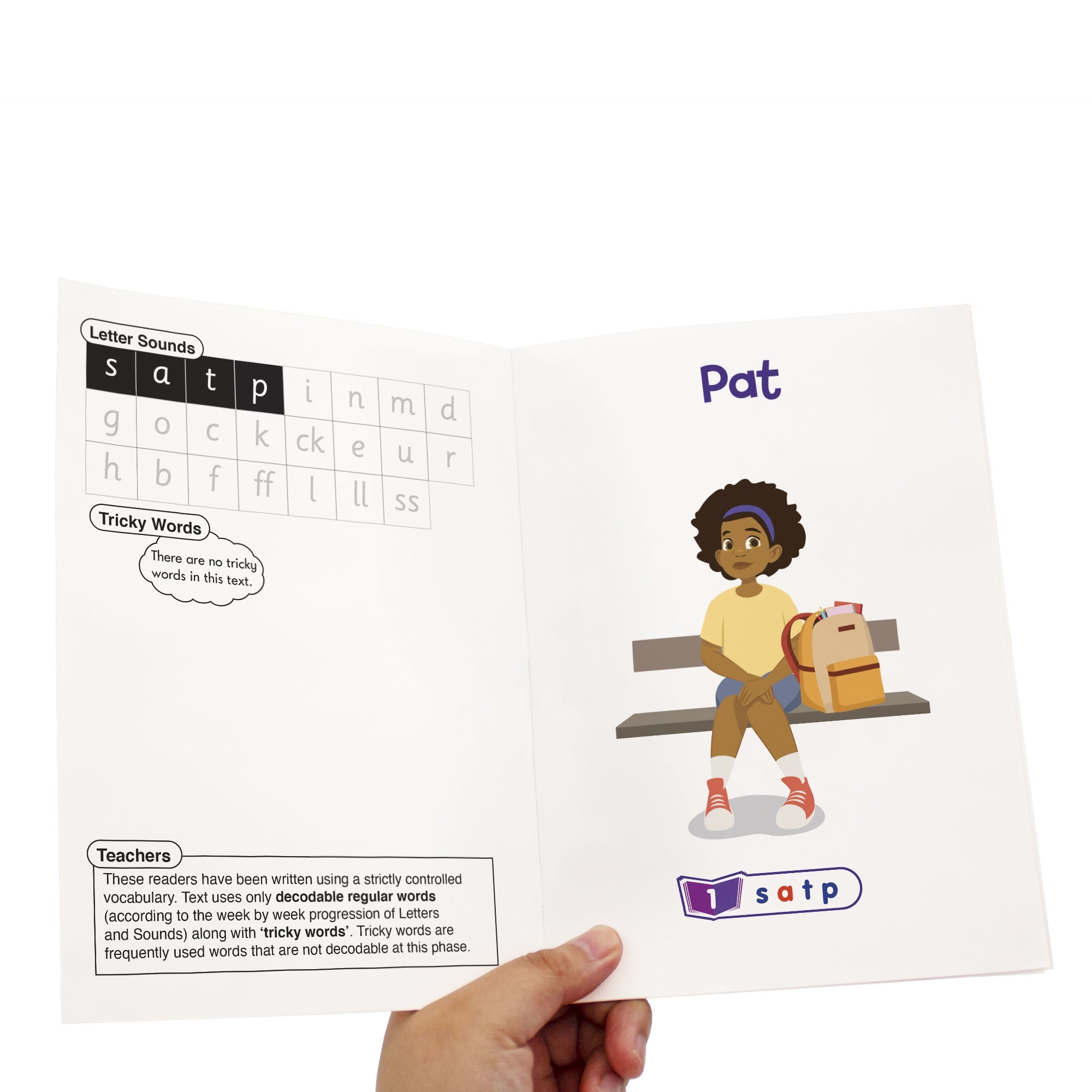 The Beanies Hilo Set 1 Decodable Readers - Letter Sounds (phase 2)