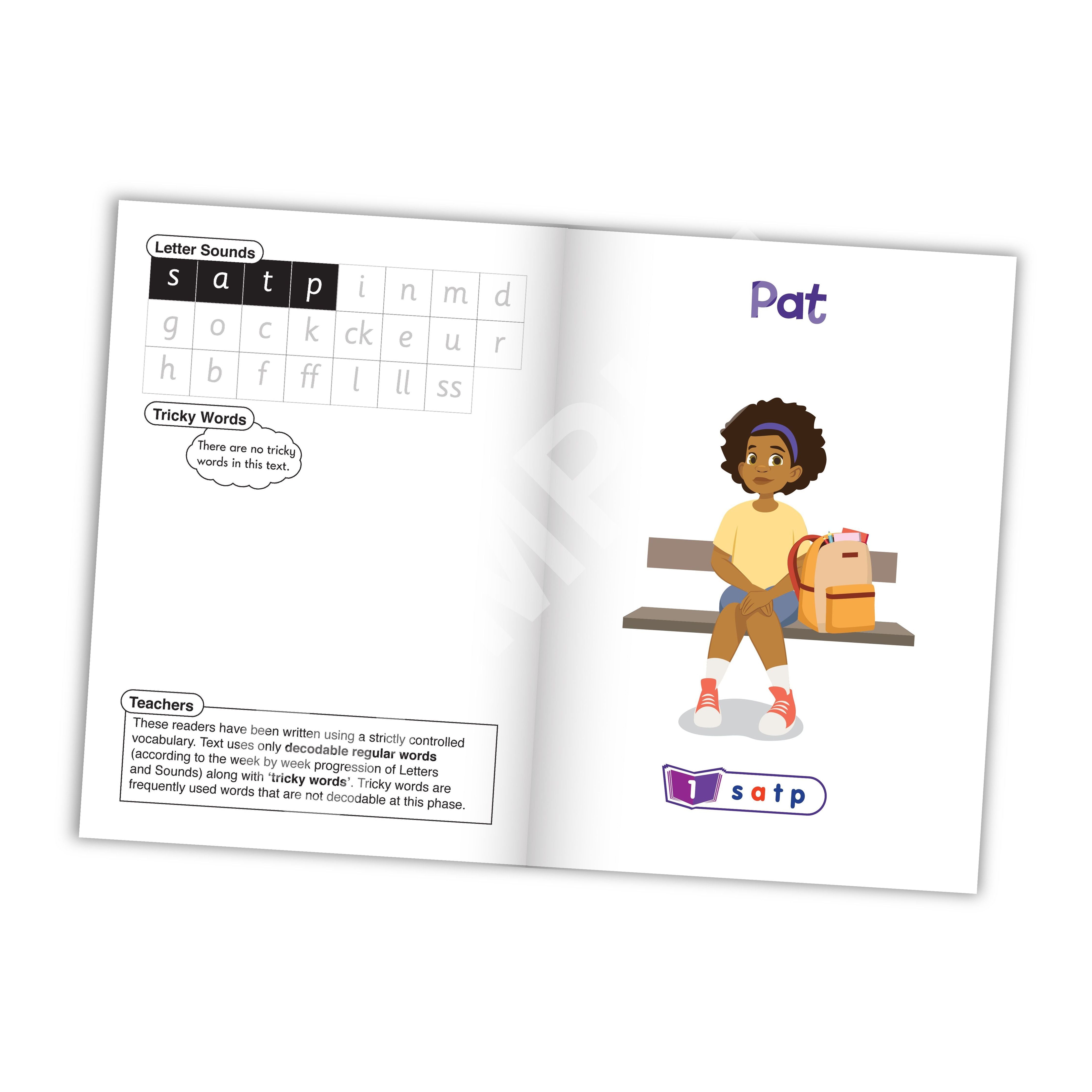 The Beanies - Hilo Set 1 Decodable Readers - Phase 2 - 6 Pack