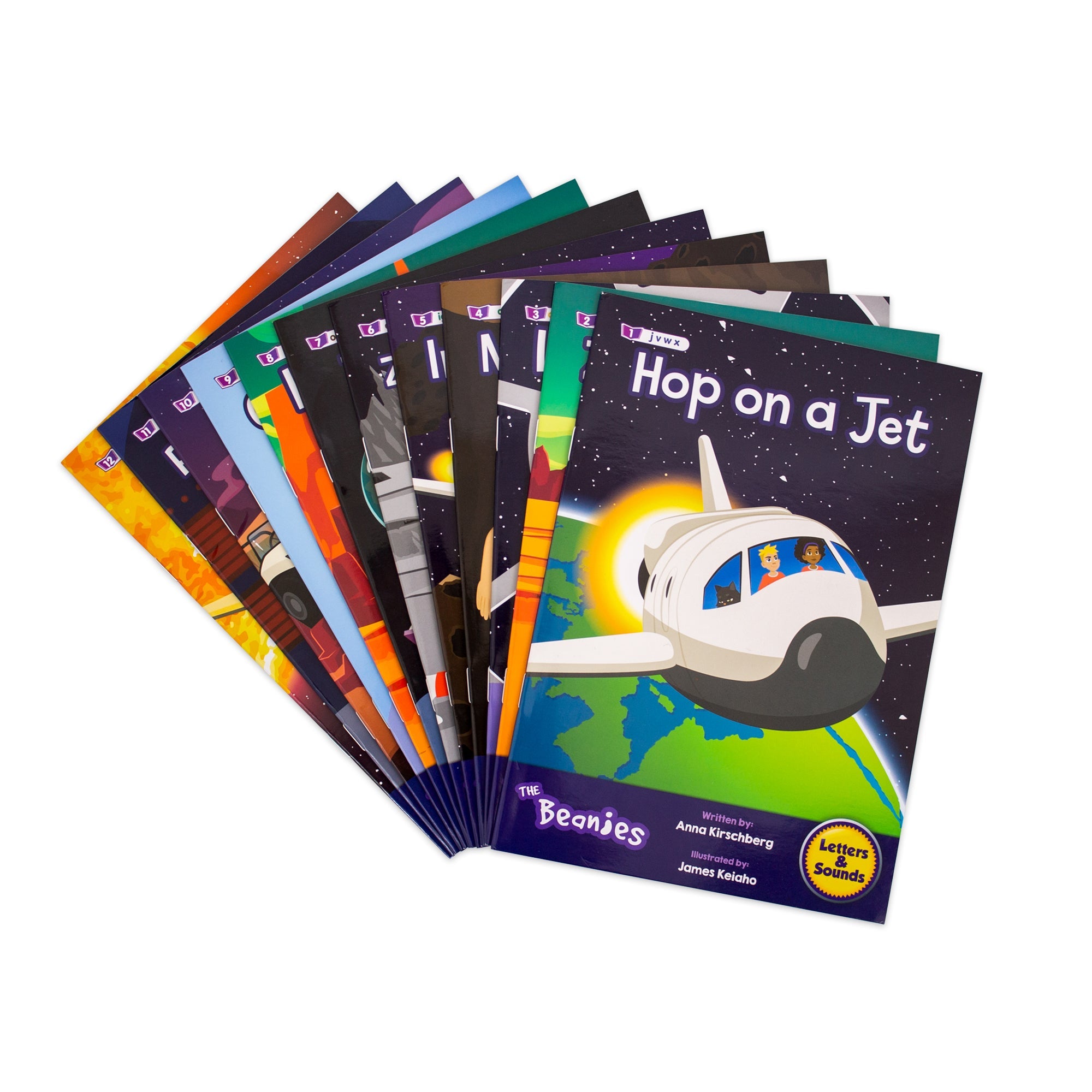 The Beanies Hilo Set 1 Decodable Readers - Phonics (phase 3)