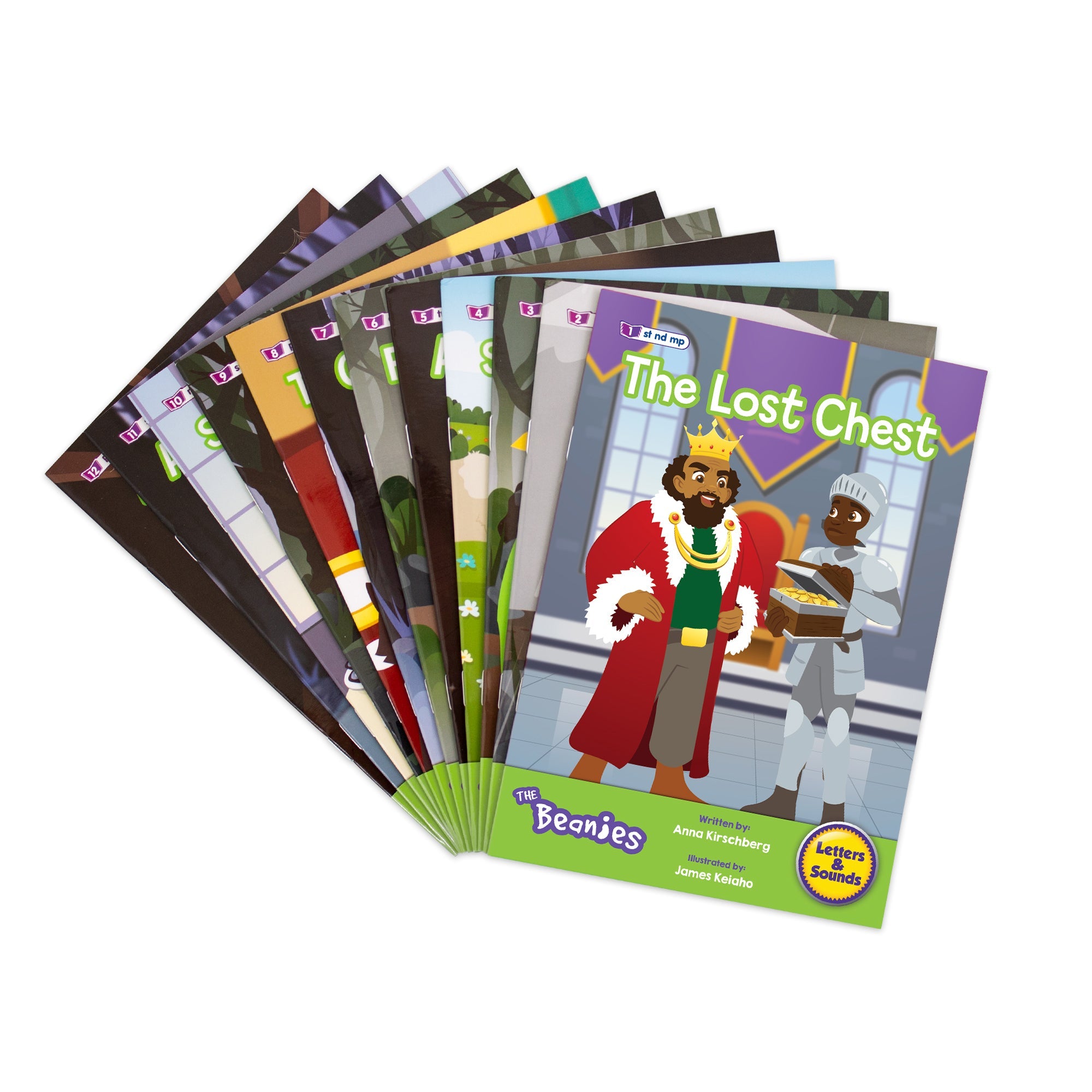 The Beanies Hilo Set 1 Decodable Readers - Blends (phase 4)