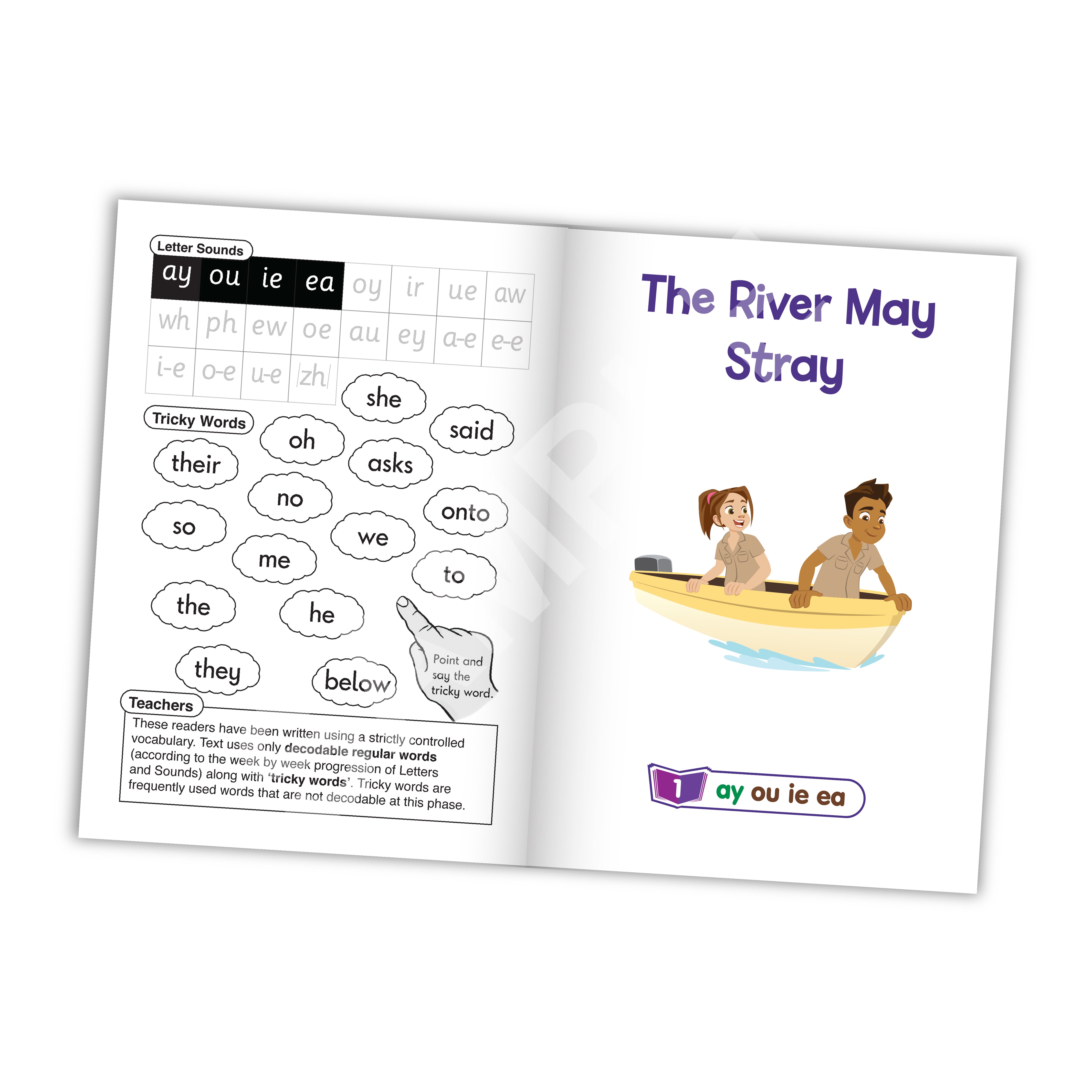 The Beanies - Hilo Set 1 Decodable Readers - Phase 5 - 6 Pack