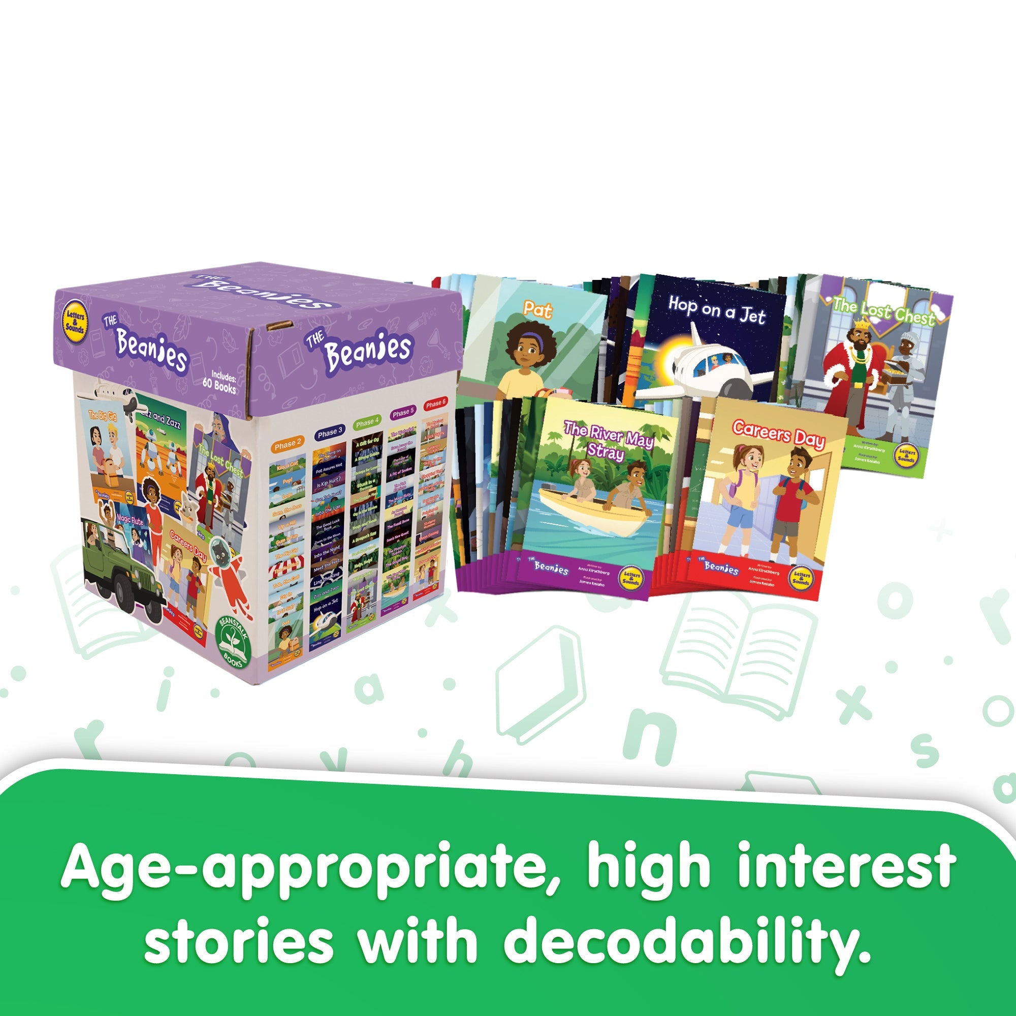 The Beanies Hi-lo Diversity Decodable Boxed Set