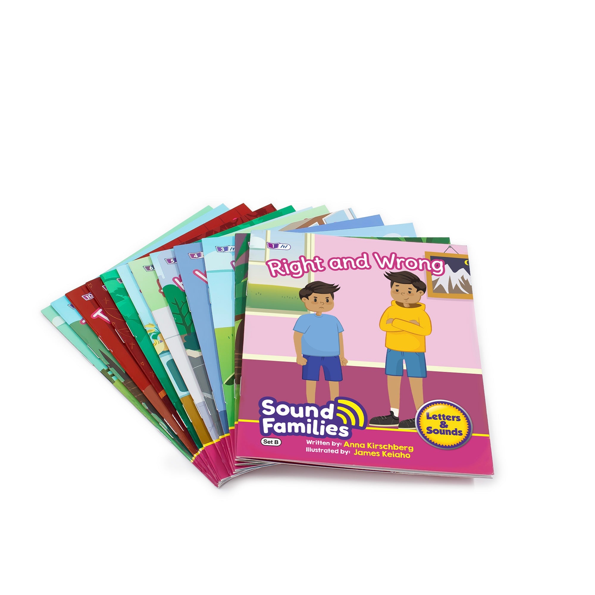Sound Families Consonants Fiction Phase 5.5 - 6 Pack