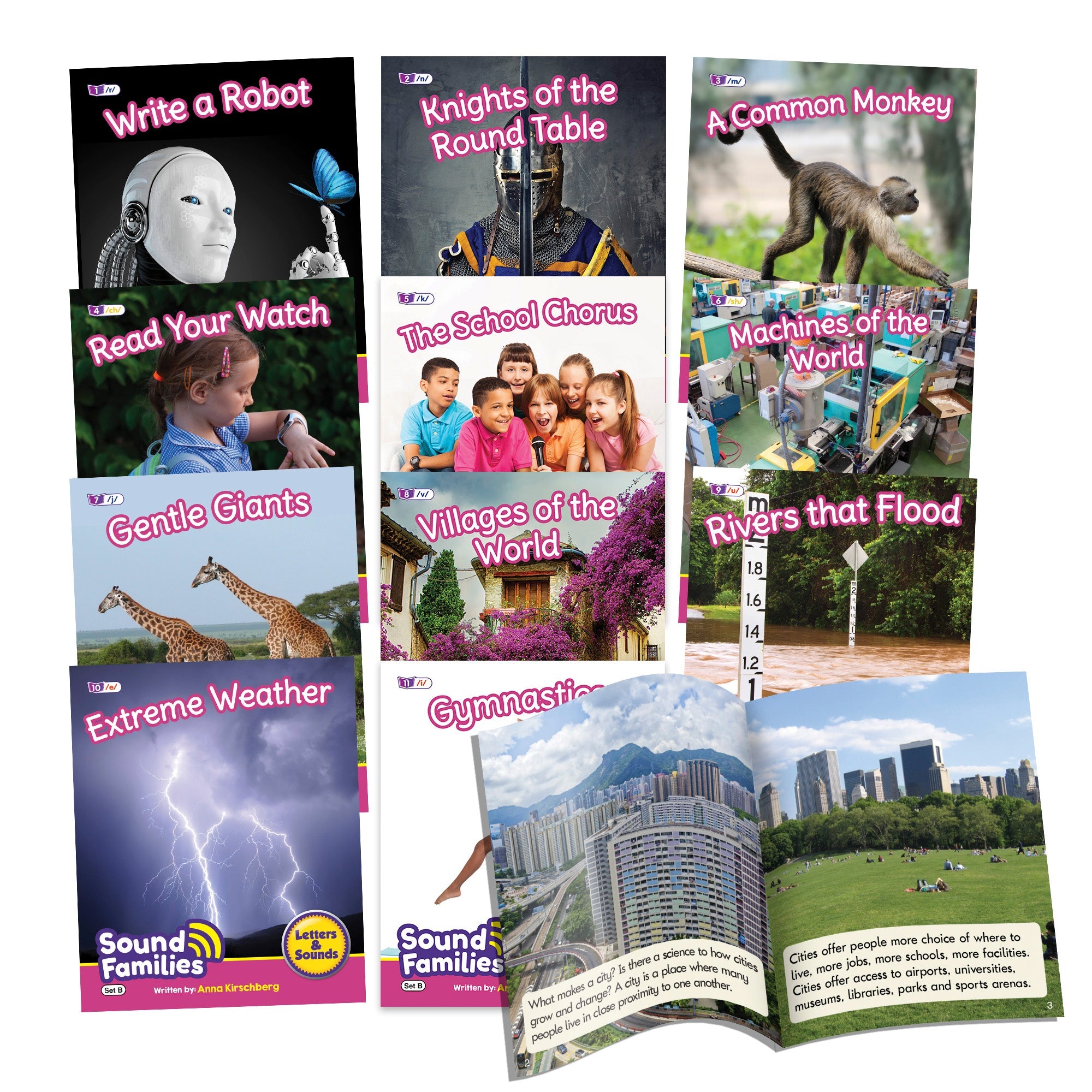 Sound Families Consonants Non-fiction Phase 5.5