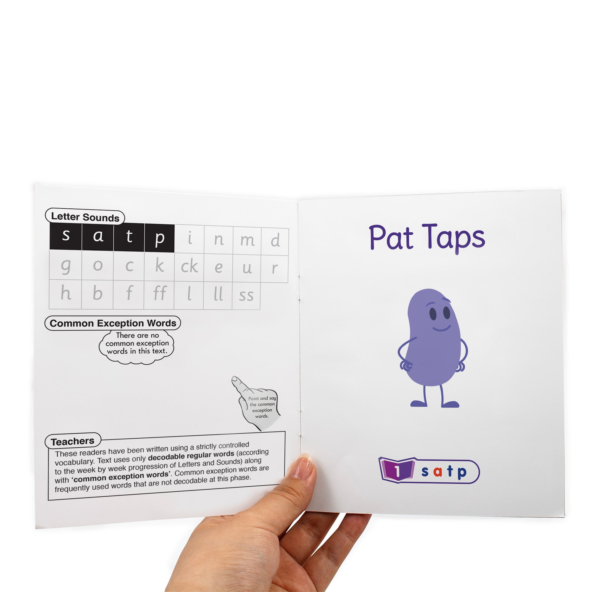 The Pods - Early Decodables - Letter Sounds (phase 2) - 6 Pack