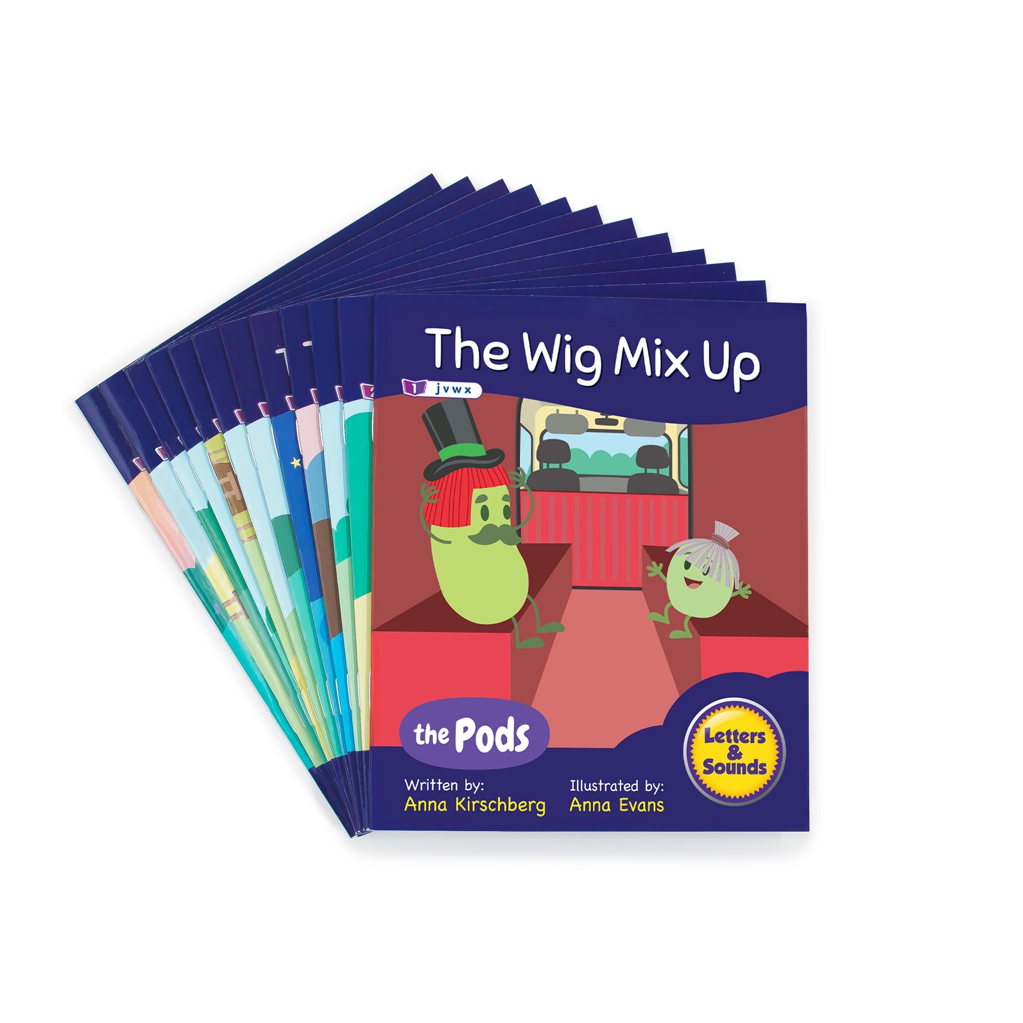 The Pods - Early Decodables - Phonics (phase 3) - 6 Pack