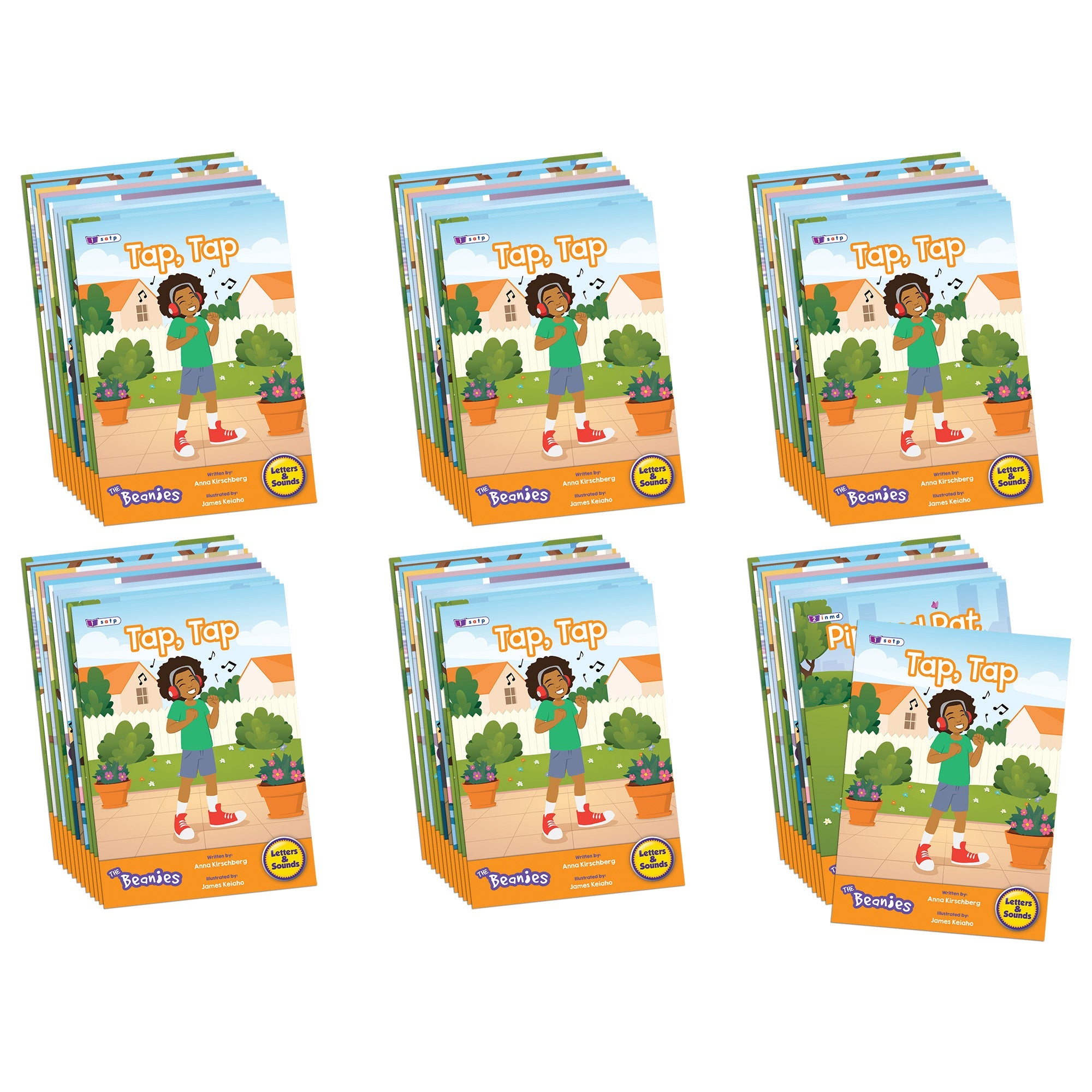 The Beanies - Hilo Set 2 Decodable Readers - Phase 2 - 6 Pack