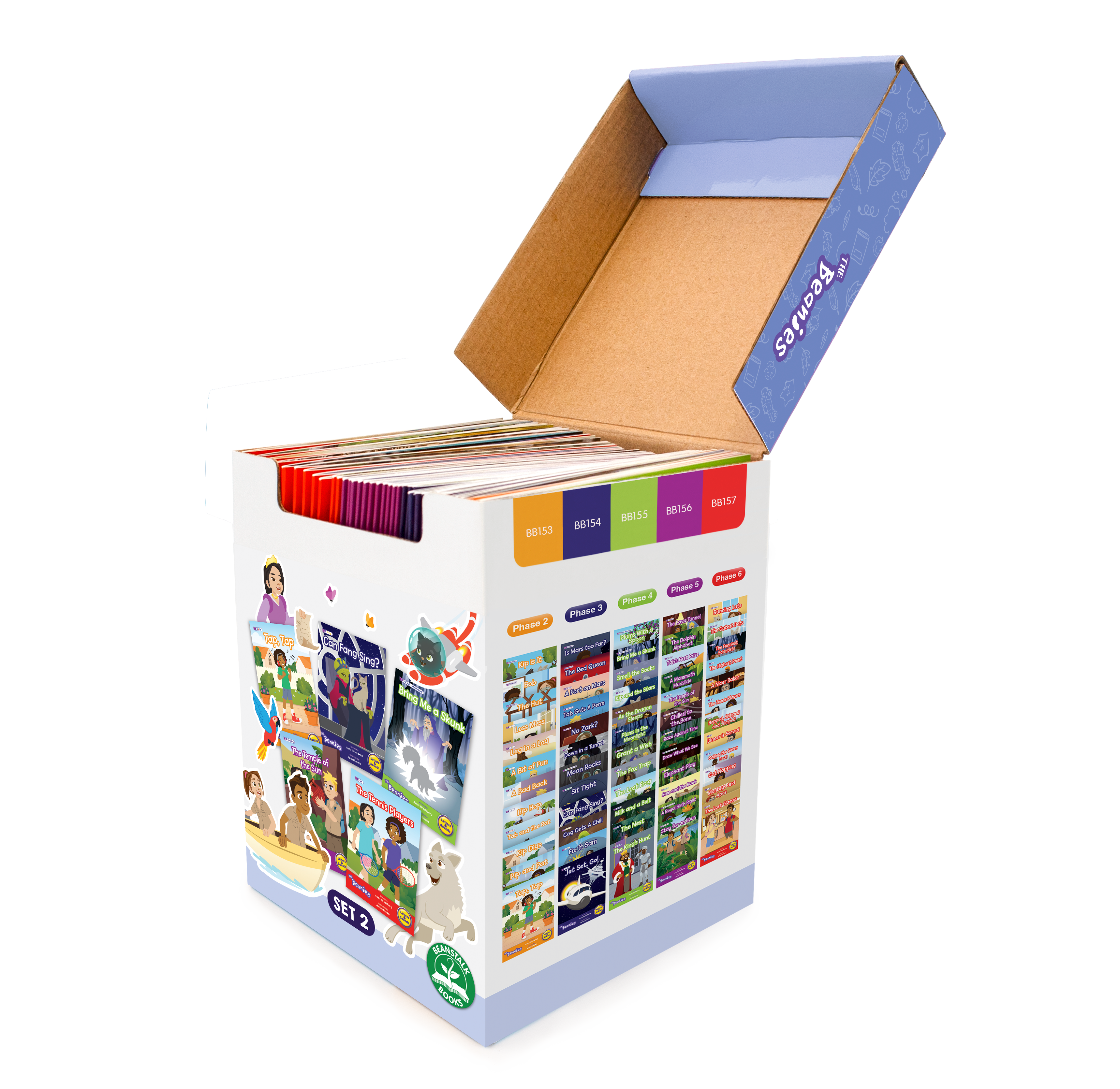 The Beanies Hi-lo Diversity Decodable Boxed Set 2