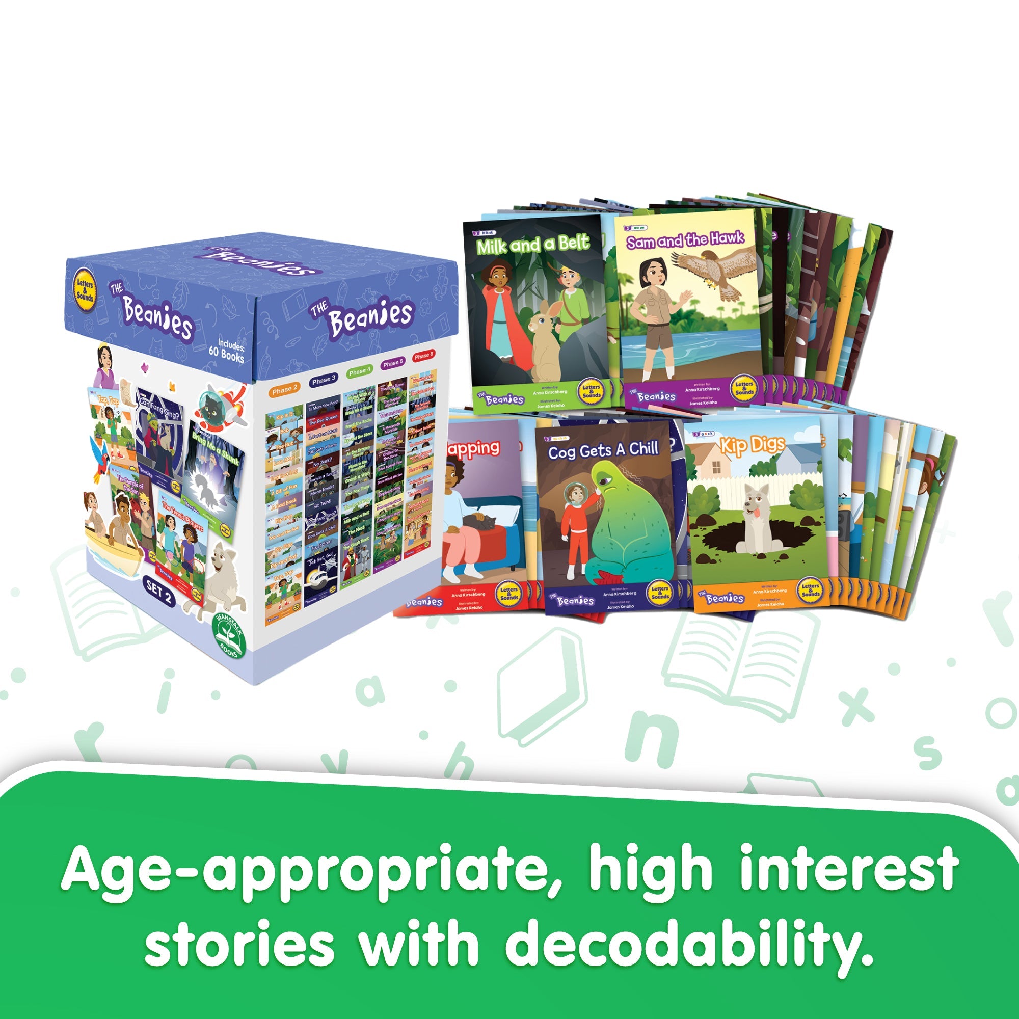 The Beanies Hi-lo Diversity Decodable Boxed Set 2