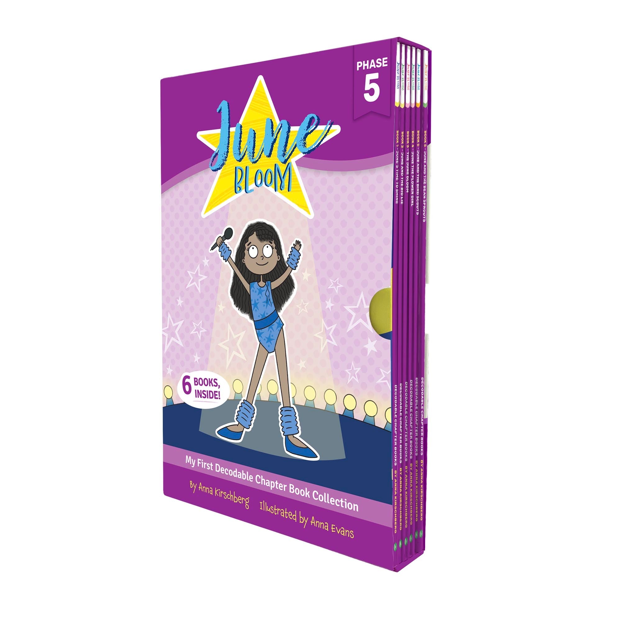 June Bloom - Decodable Chapter Books - Box Set - Vowel Sounds (phase 5)