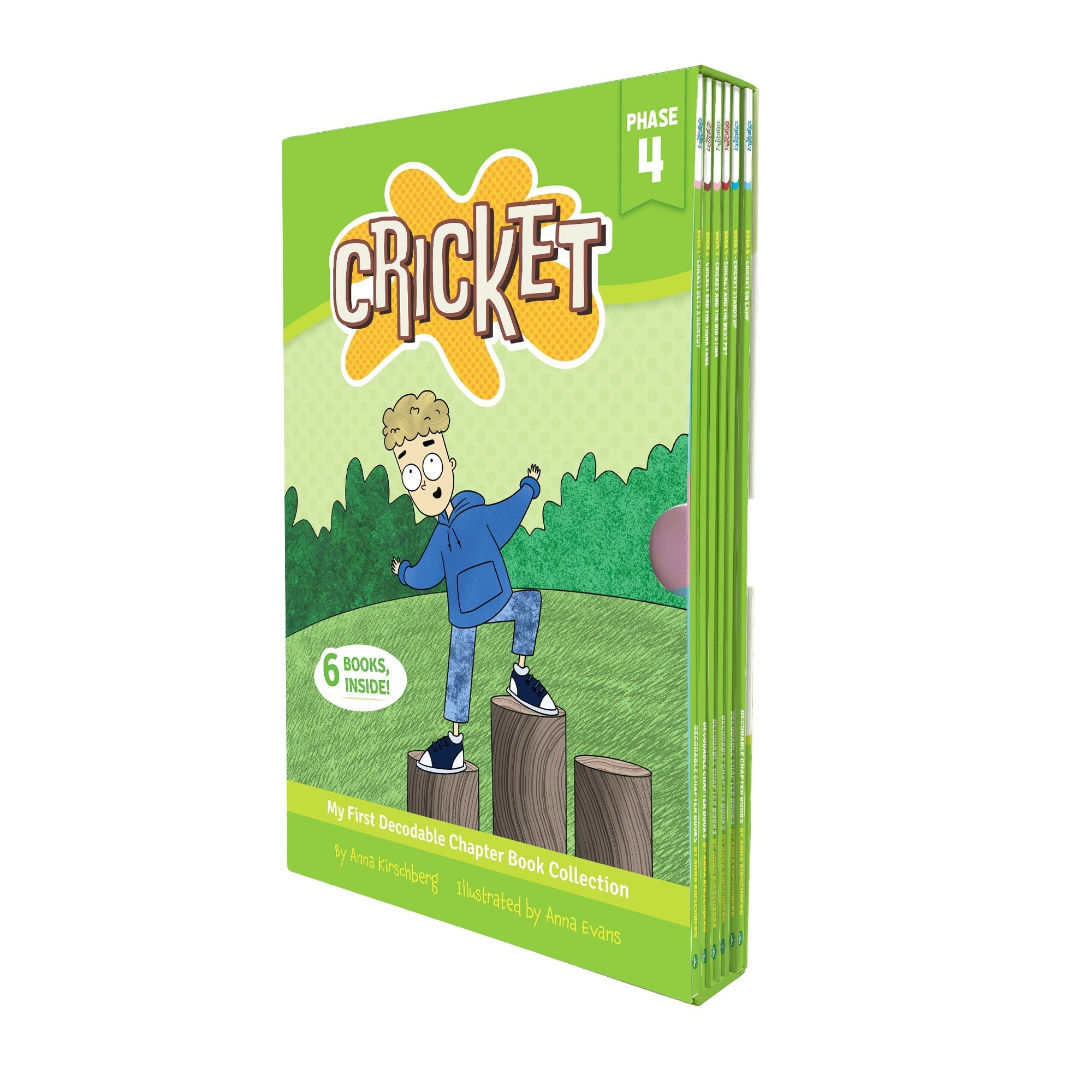 Cricket  - Decodable Chapter Books - Box Set - Blends  (phase 4)