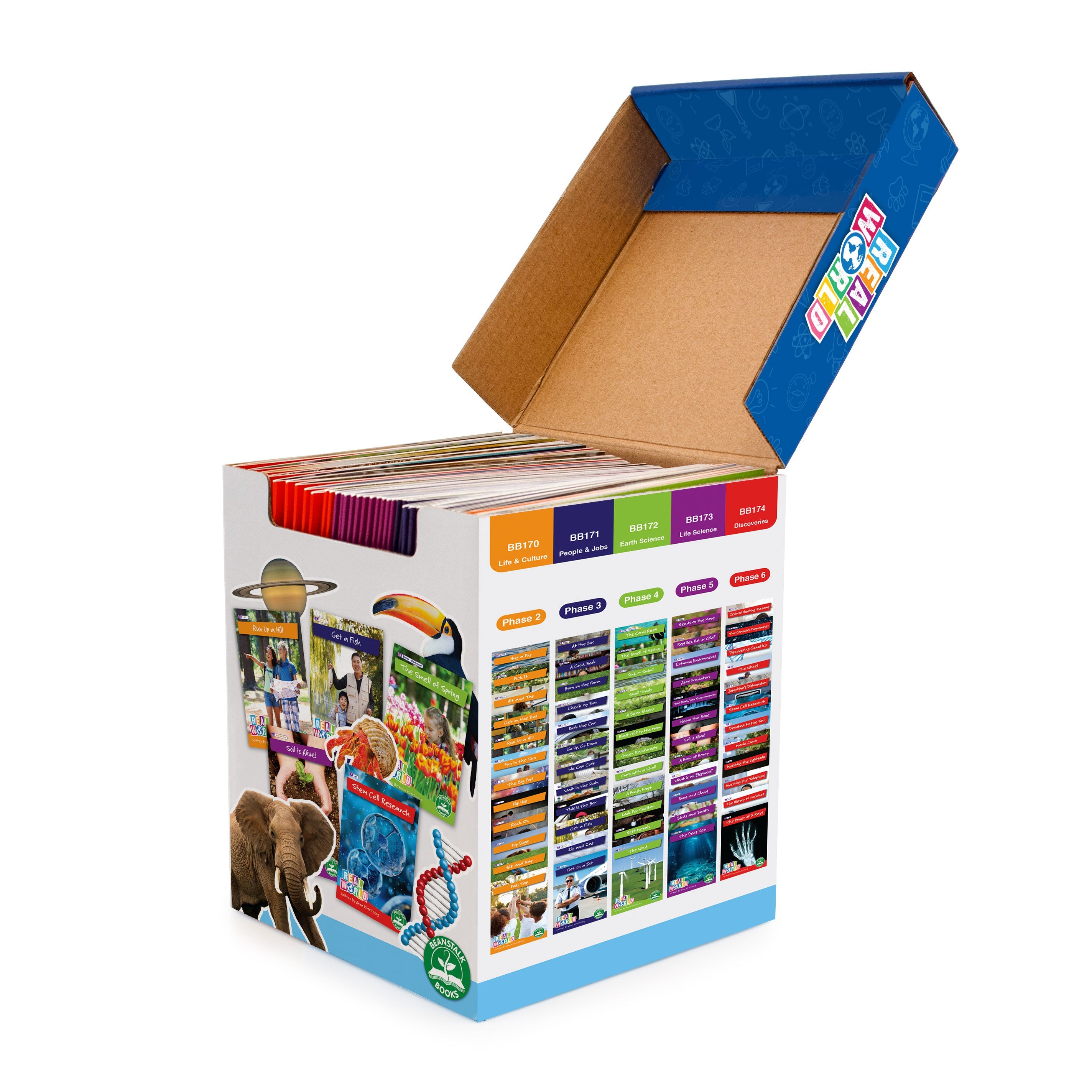 Real World Non-fiction Hi-lo Decodables Boxed Set