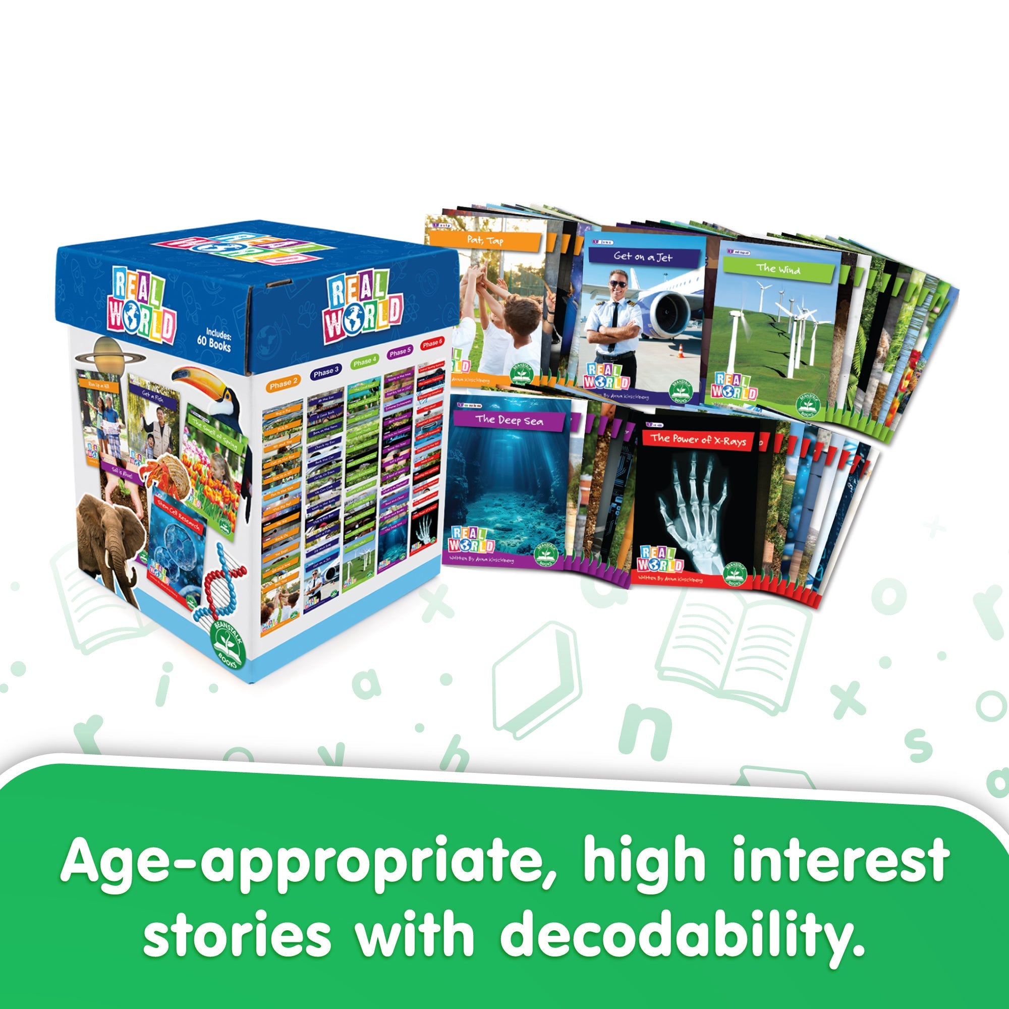 Real World Non-fiction Hi-lo Decodables Boxed Set