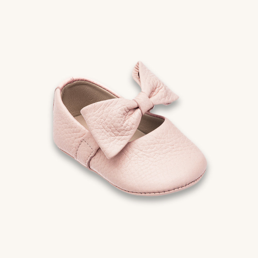 Baby Ballerina With Bow Pink