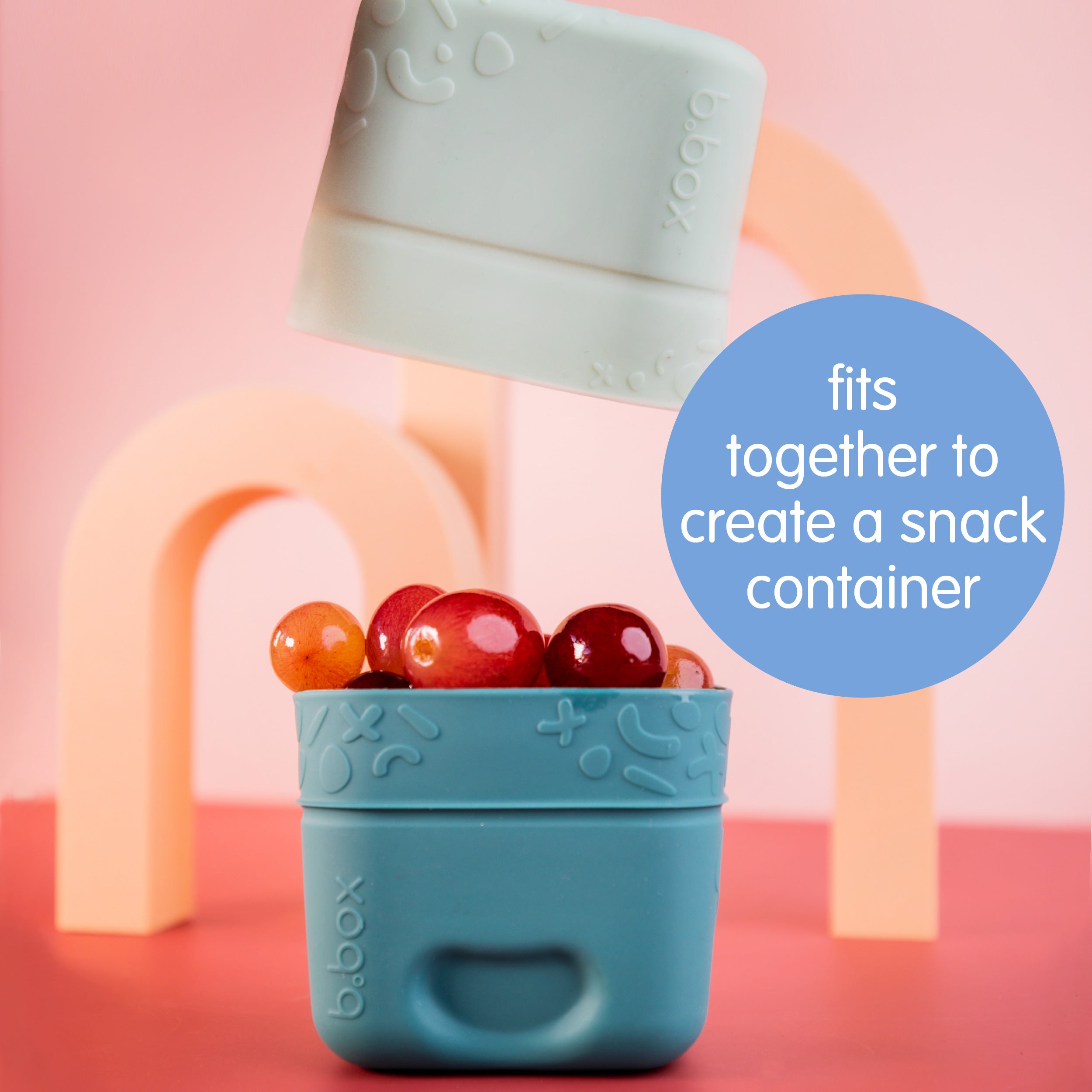 Silicone Snack Cups - Forest