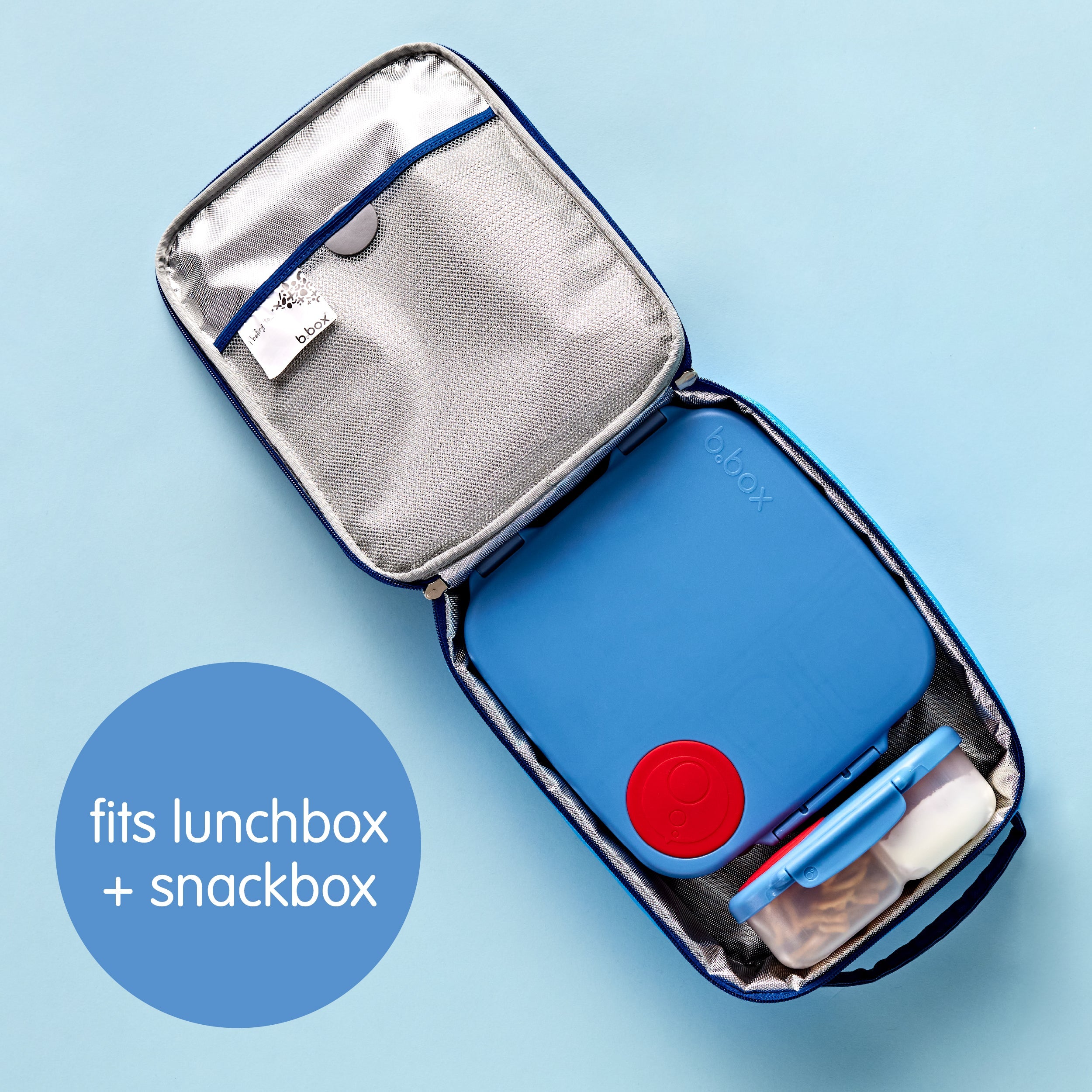 Flexi Insulated Lunch Bag - Deep Blue
