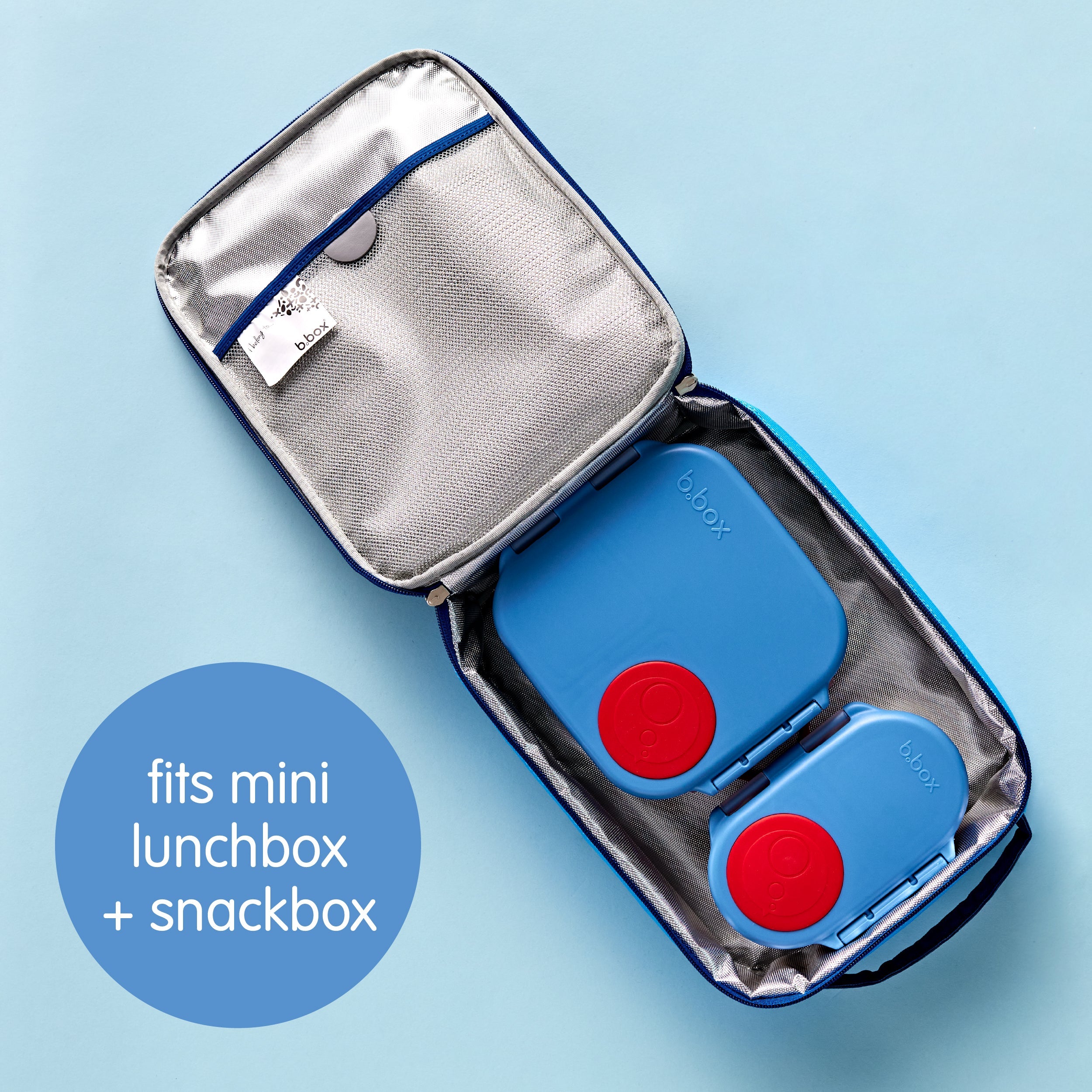 Flexi Insulated Lunch Bag - Deep Blue