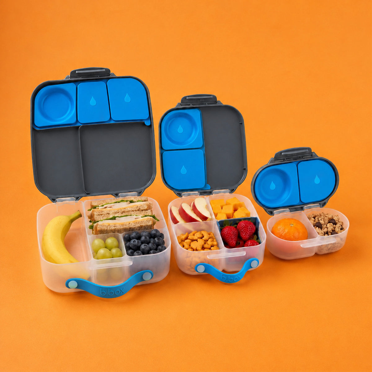 Lunch Time 3-pack - Blue Slate