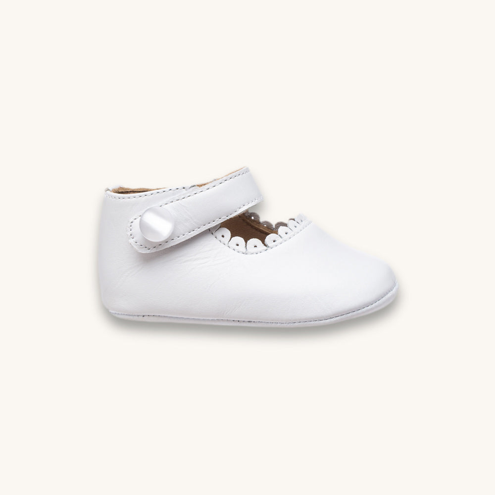 Mary Jane For Baby White