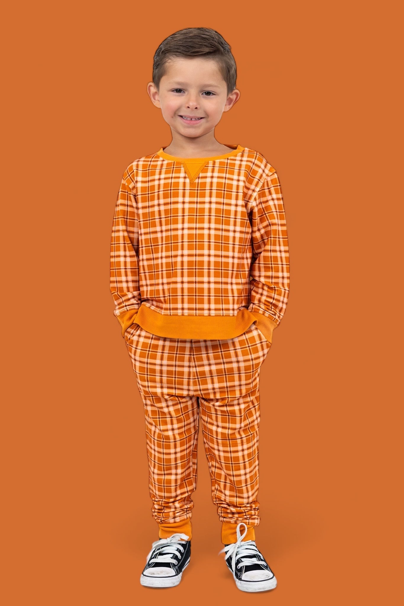 Cider Plaid Dream Pullover