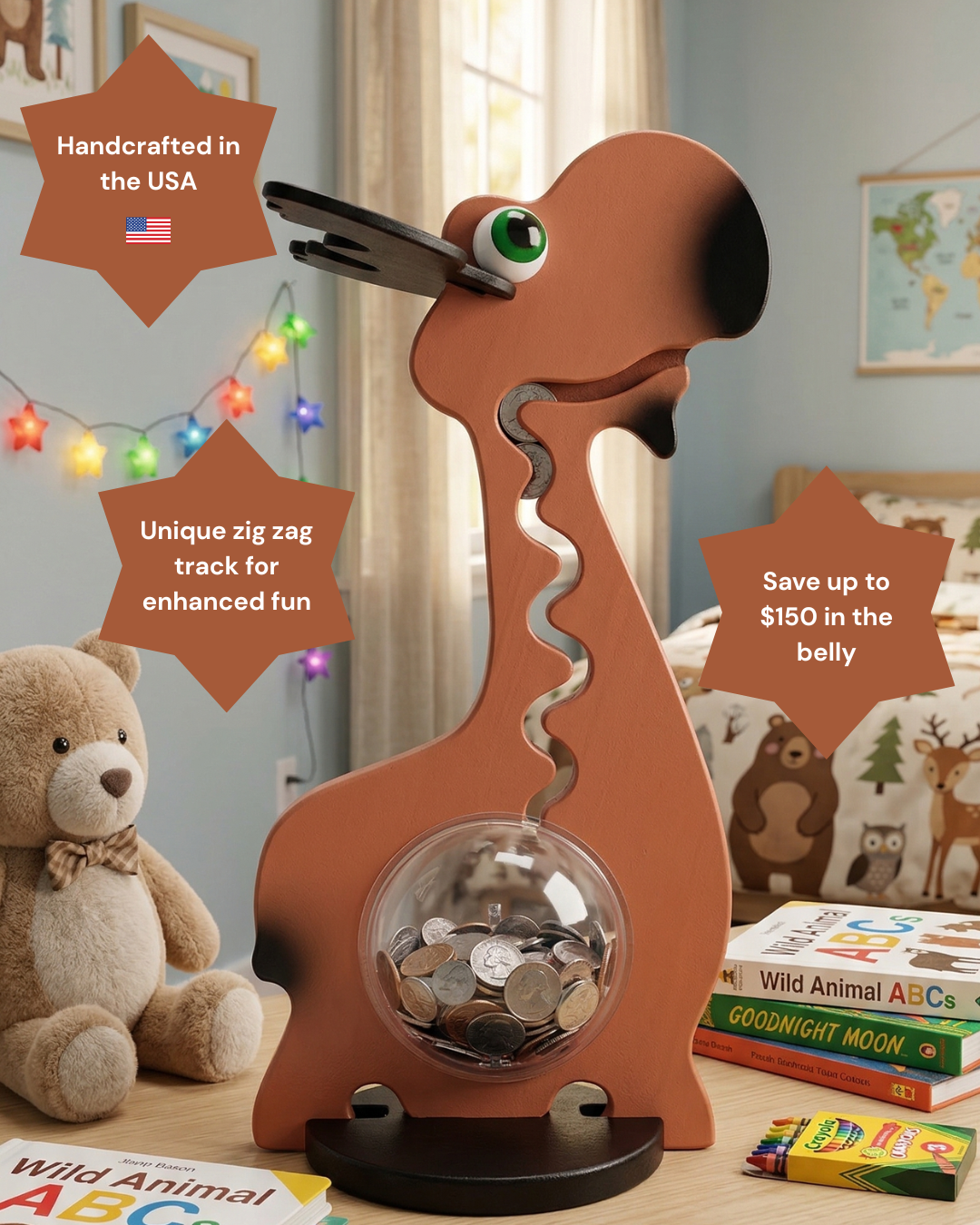 Moose Piggy Bank