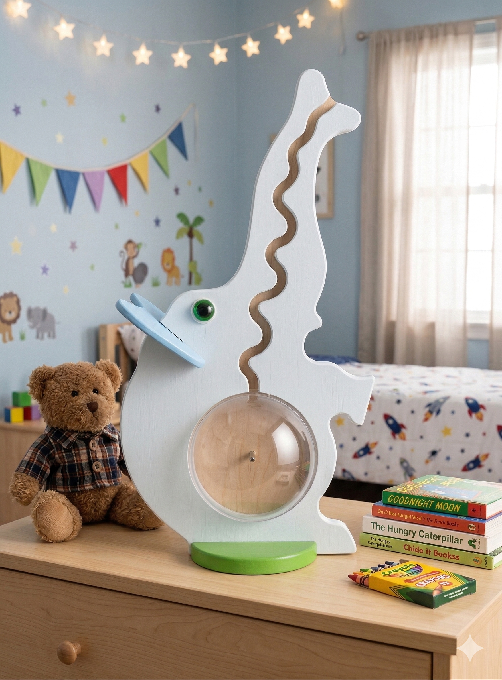 Elephant Piggy Bank - Blue Ears