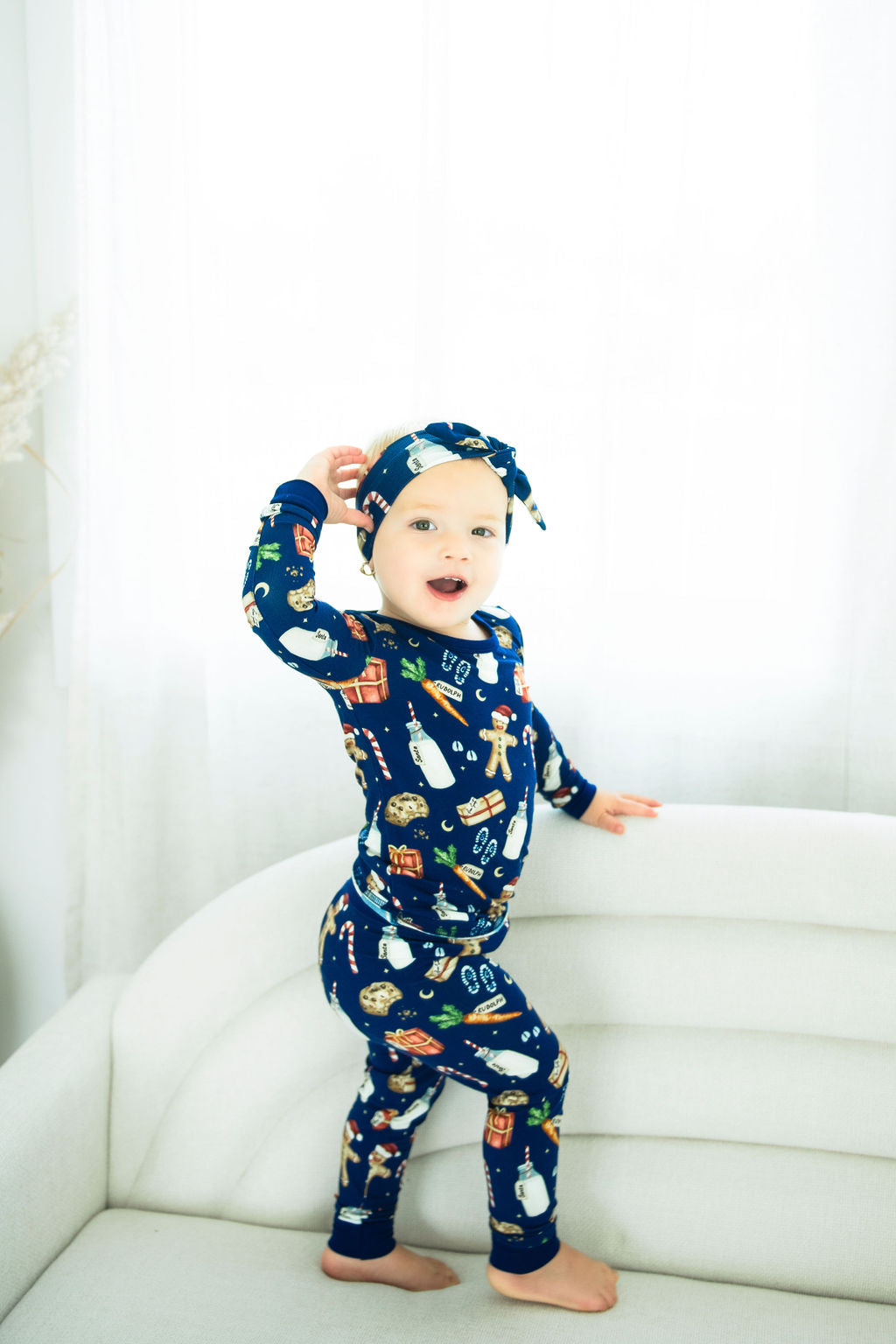 Santa’s Treats Long Sleeve Pj's