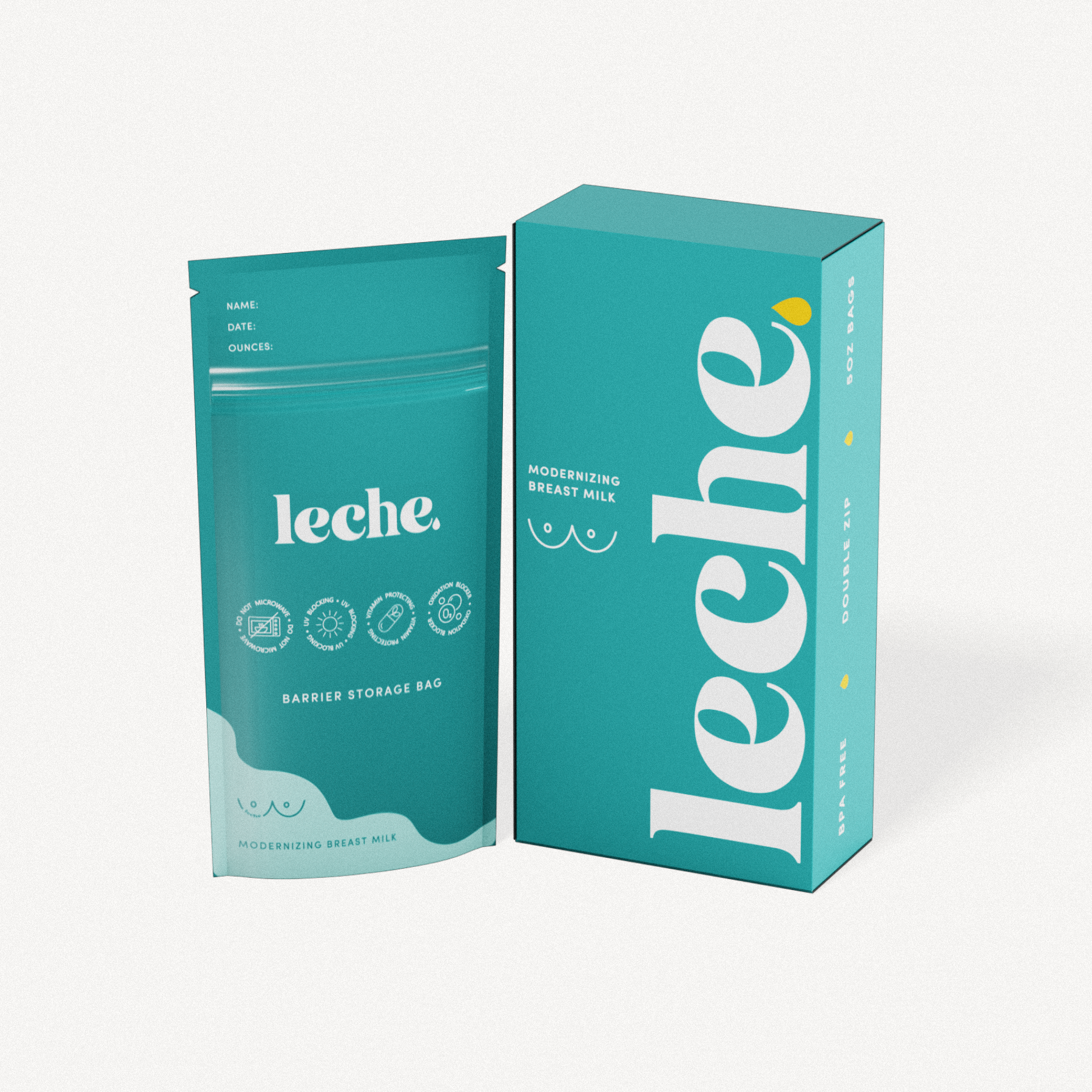 Barrier Breast Milk Storage Bags
