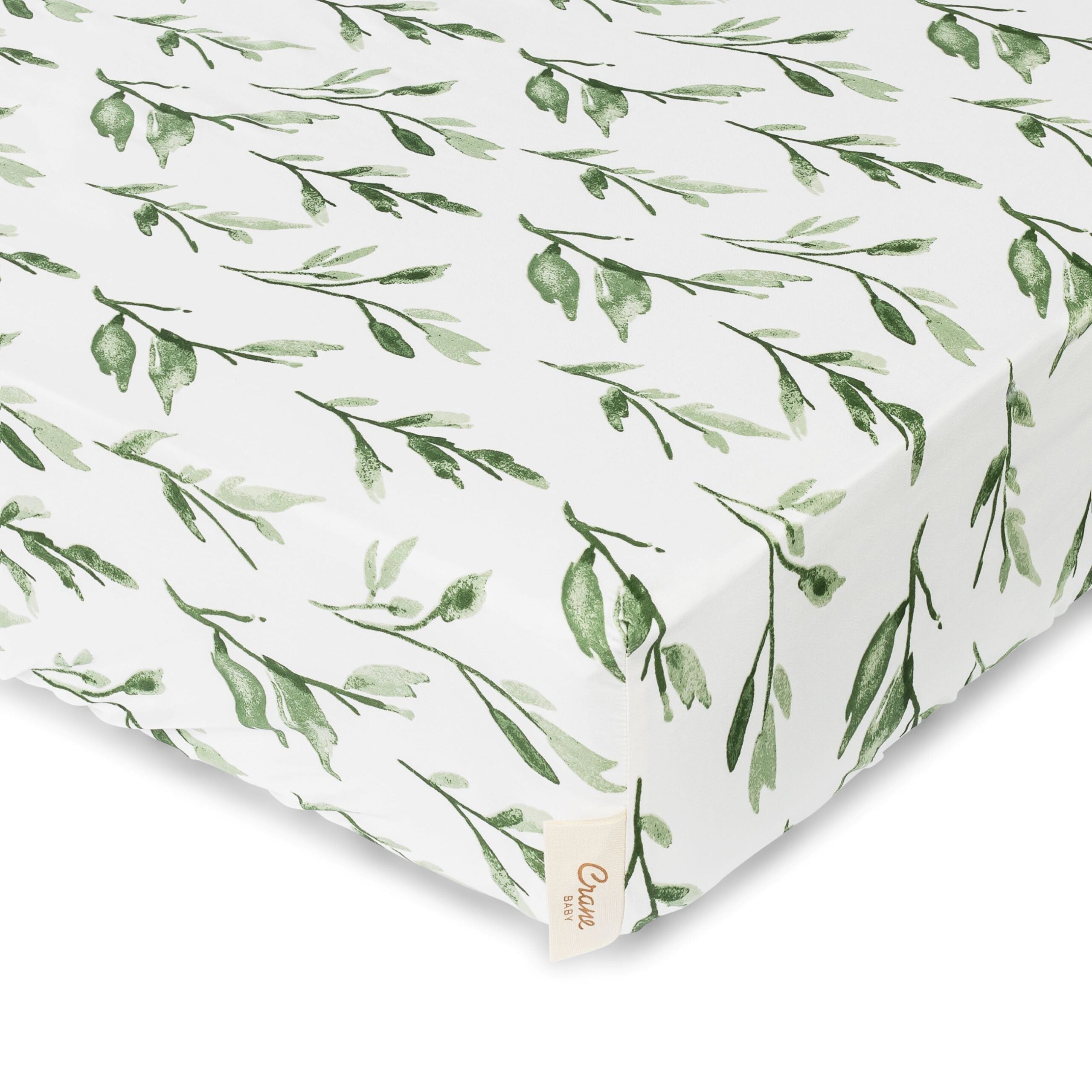 Parker Fitted Crib Fitted Sheet – Leaf