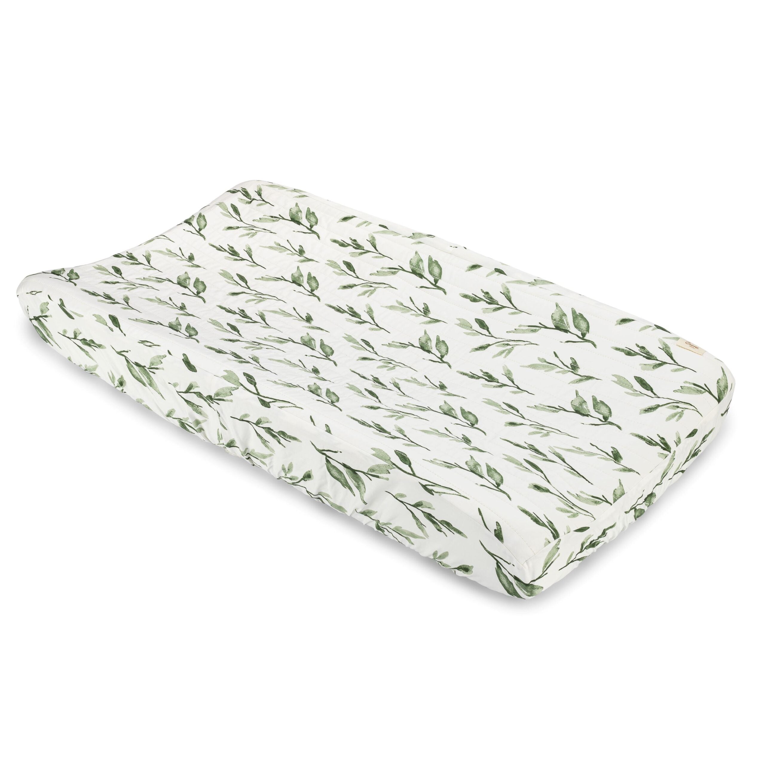 Parker Quilted Change Pad Cover – Leaf