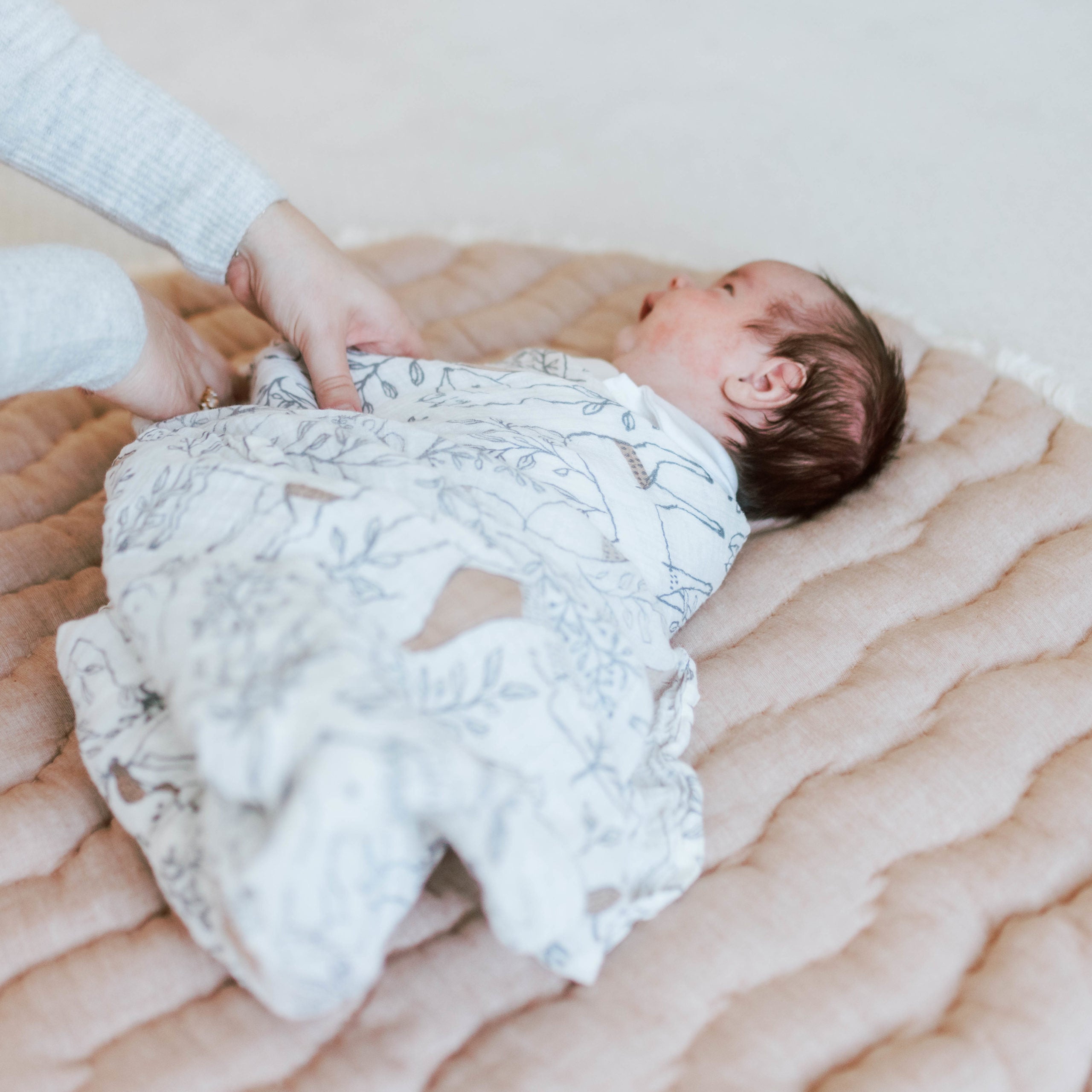 Ezra Quilted Playmat – Woodland