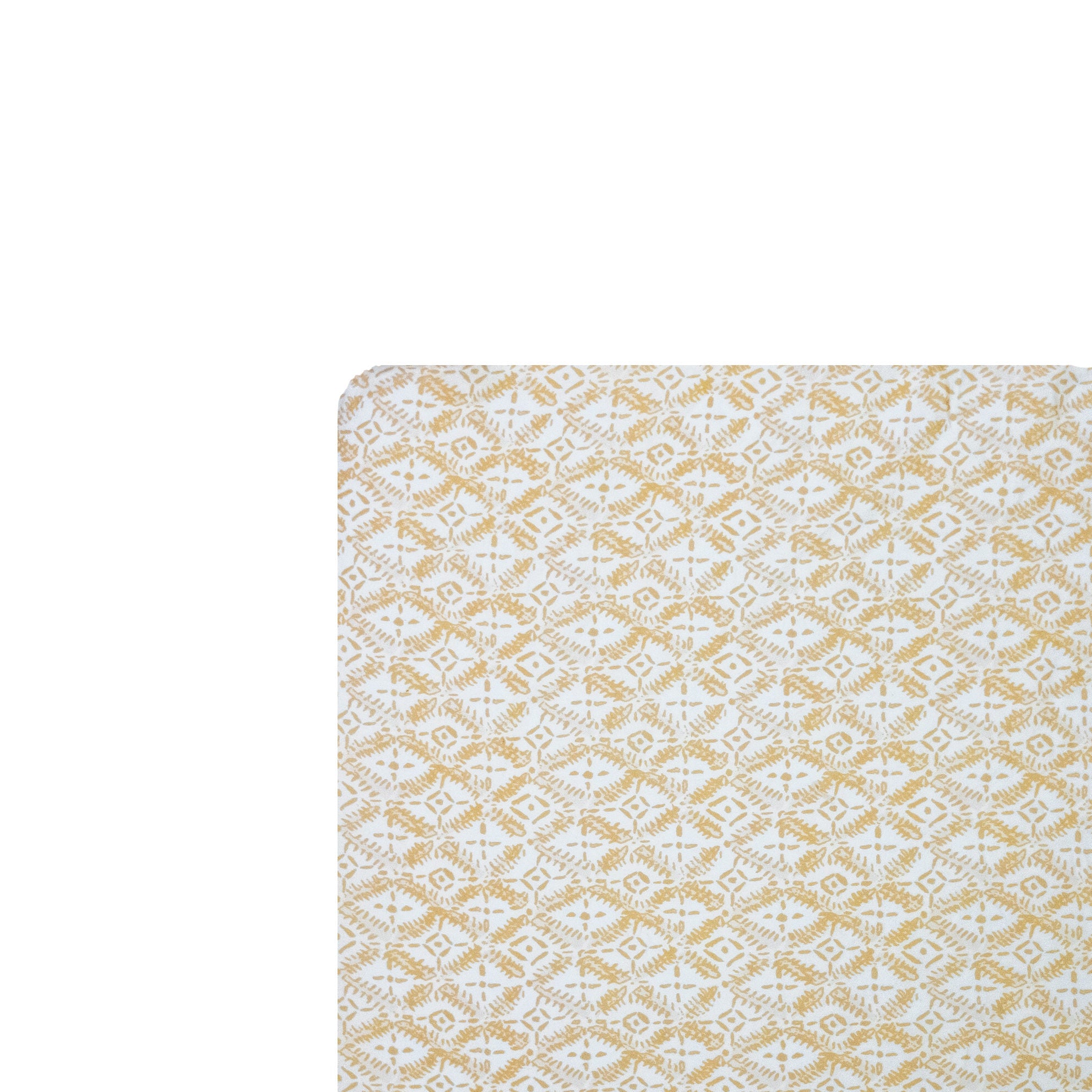 Kendi Crib Fitted Sheet – Diamond