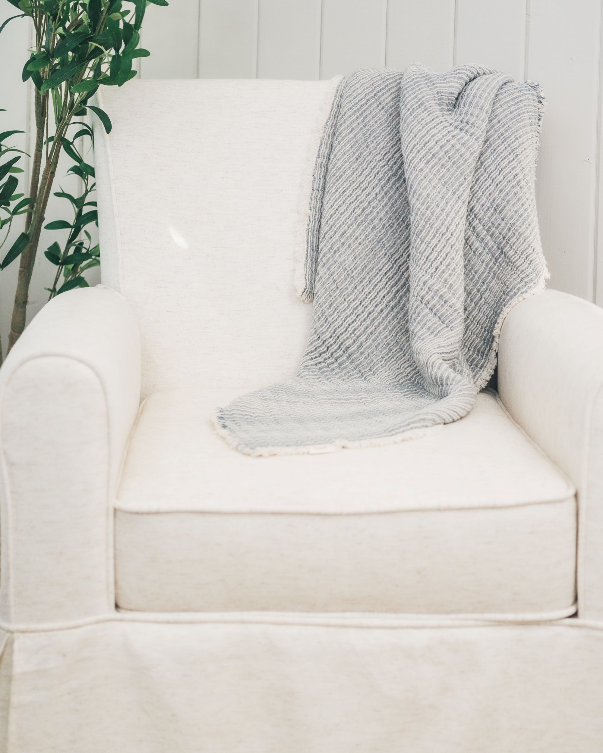 Shoreline Stripe Blanket