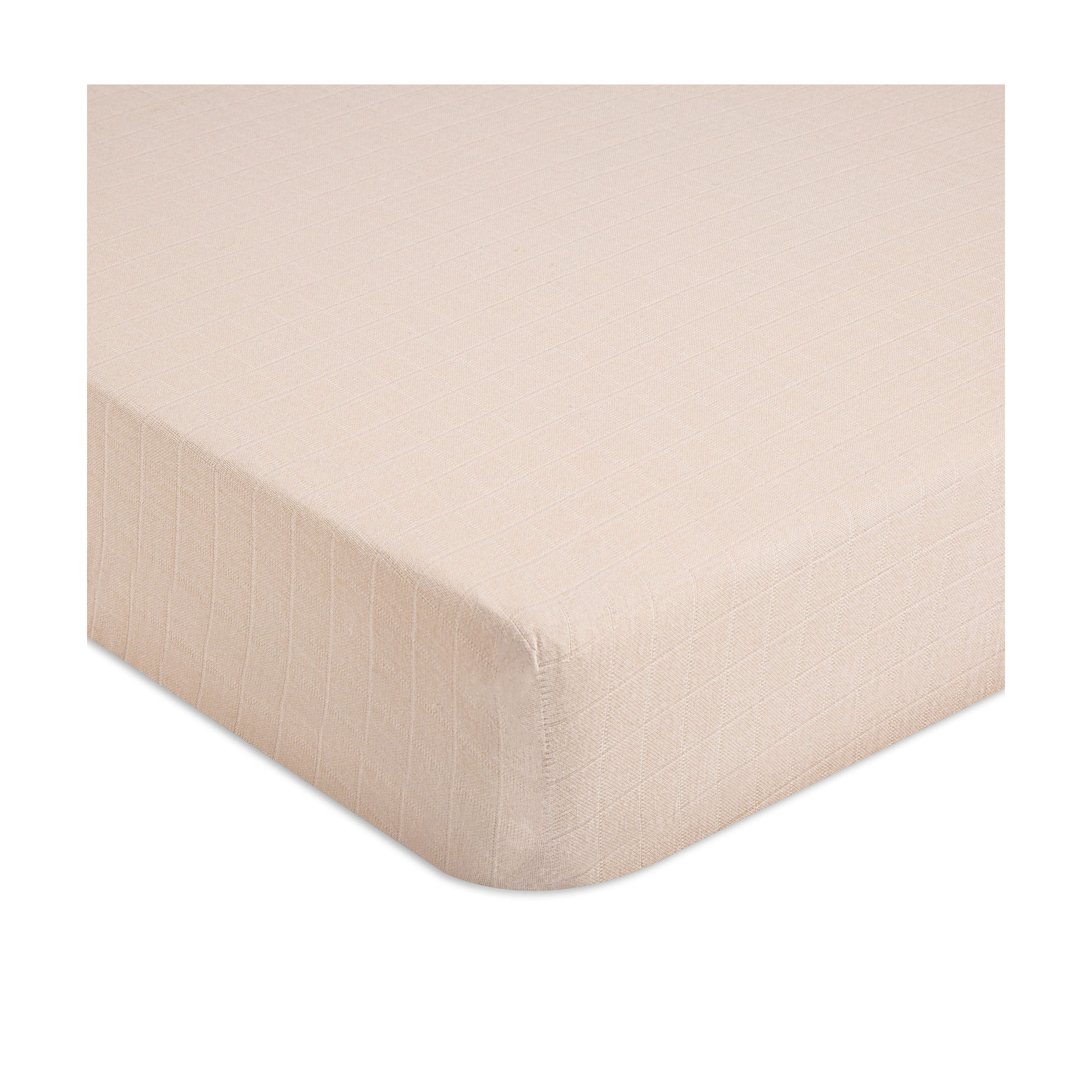 Crib Fitted Sheet – Desert Rose