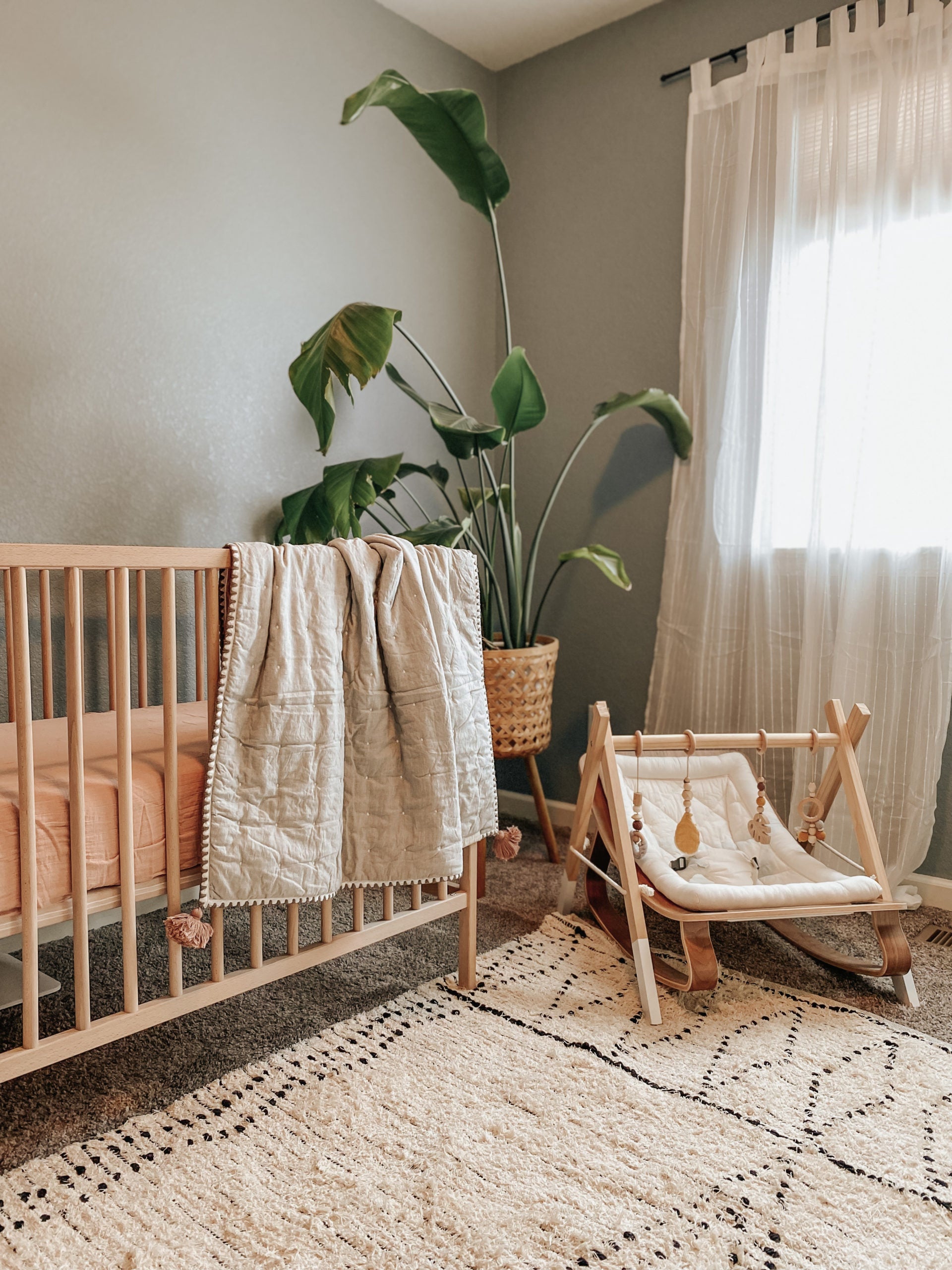 Crib Fitted Sheet – Copper