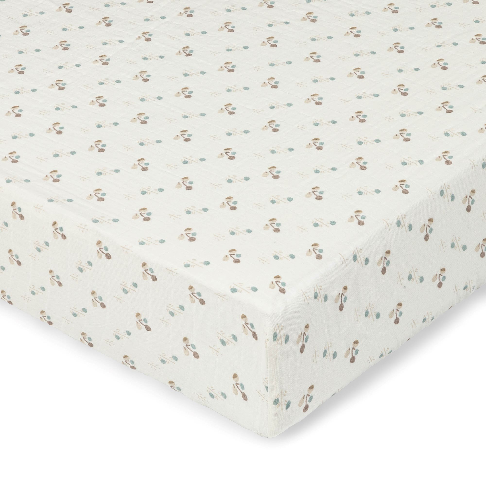 Avery Organic Cotton Poppy Fitted Crib Sheet