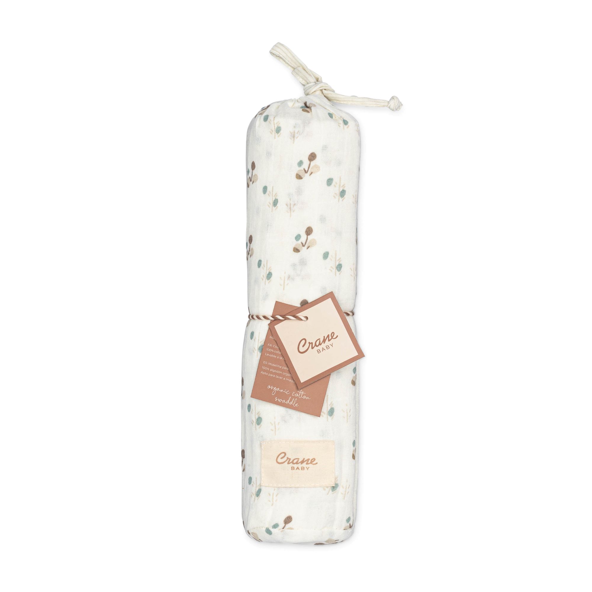 Avery Organic Cotton Poppy Single Swaddle