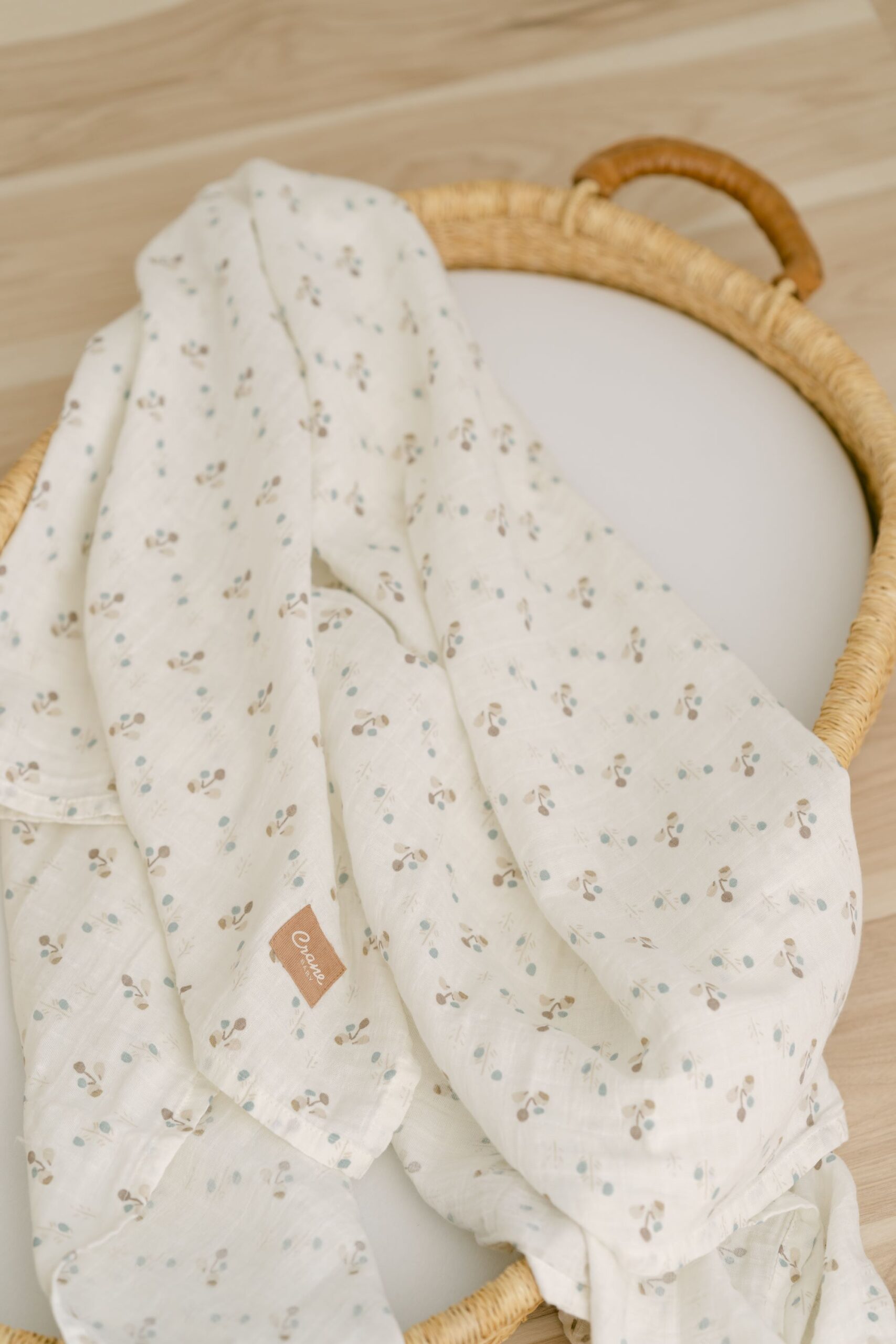 Avery Organic Cotton Poppy Single Swaddle