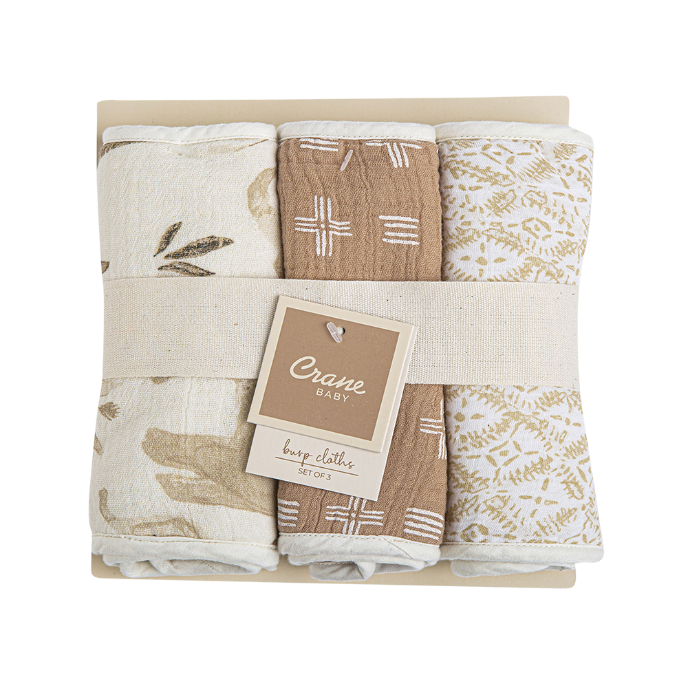 Kendi 3-pc. Burp Cloths