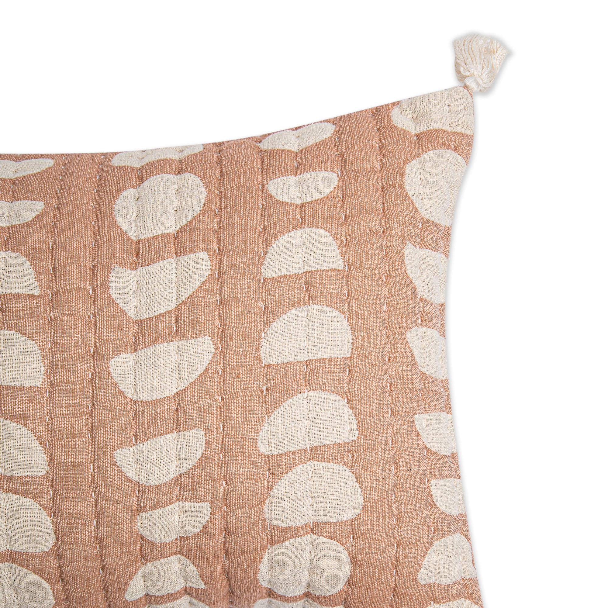 Jacquard Pillow Copper Moon Phase