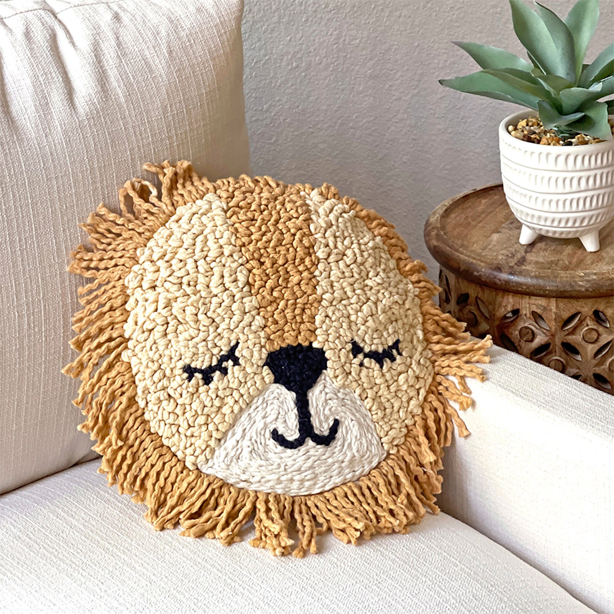 Lion Decorative Pillow