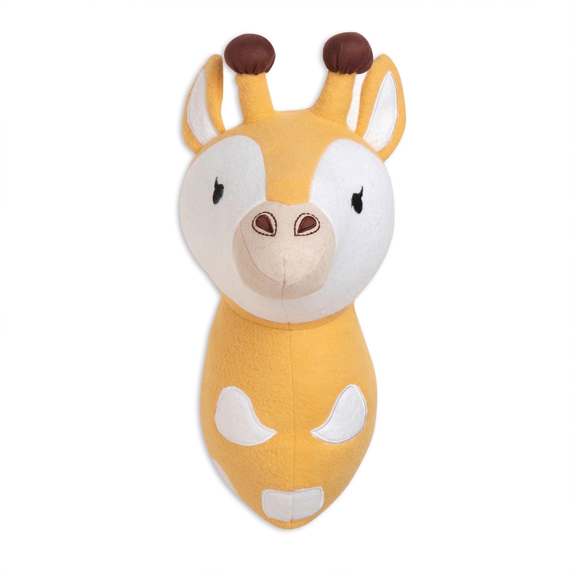 Giraffe Plush Head Wall Decor